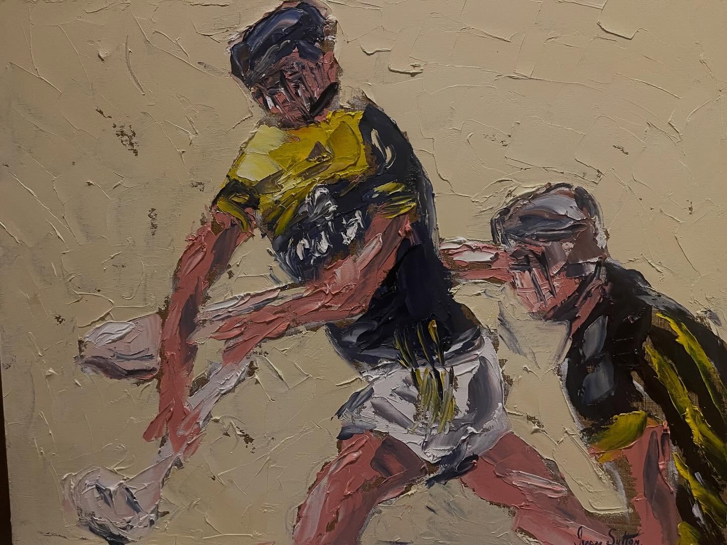 “D. J. Robbed!! “. Oils. 16/20ins. 087 2561178. €1500