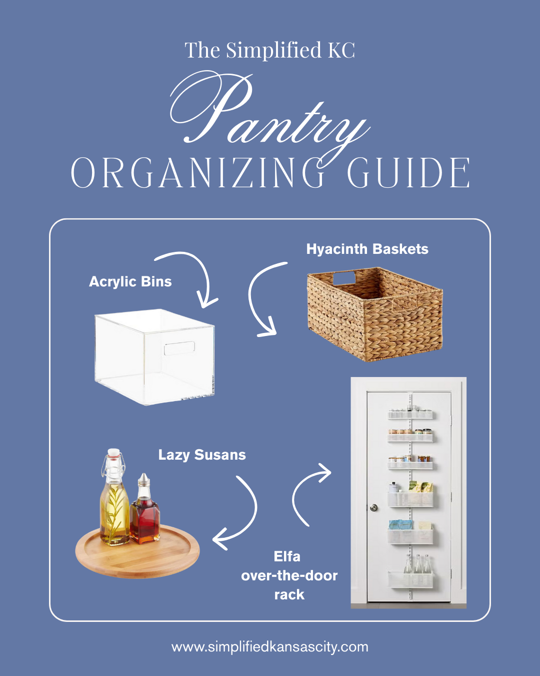As we’re working through pantry spaces, I wanted to share a few of my go-to organizing products that I use again and again. These are inexpensive, versatile solutions that truly work in almost every space I organize.
That said—products are NOT required for this challenge. Decluttering always comes first. These are just ideas if you’re ready to level things up later on.
One product I’ll never stop recommending? 👉 An over-the-door rack. Pantry doors are often overlooked, but they’re prime real estate for maximizing storage—perfect for snacks, spices, wraps, or small items that tend to get lost.
Simple solutions + thoughtful placement can completely change how your pantry functions.
#SimplifiedKC #PantryOrganization #DeclutteringChallenge #OrganizingProducts #FunctionalSpaces #OrganizedHome #DeclutterFirst #ProgressNotPerfection