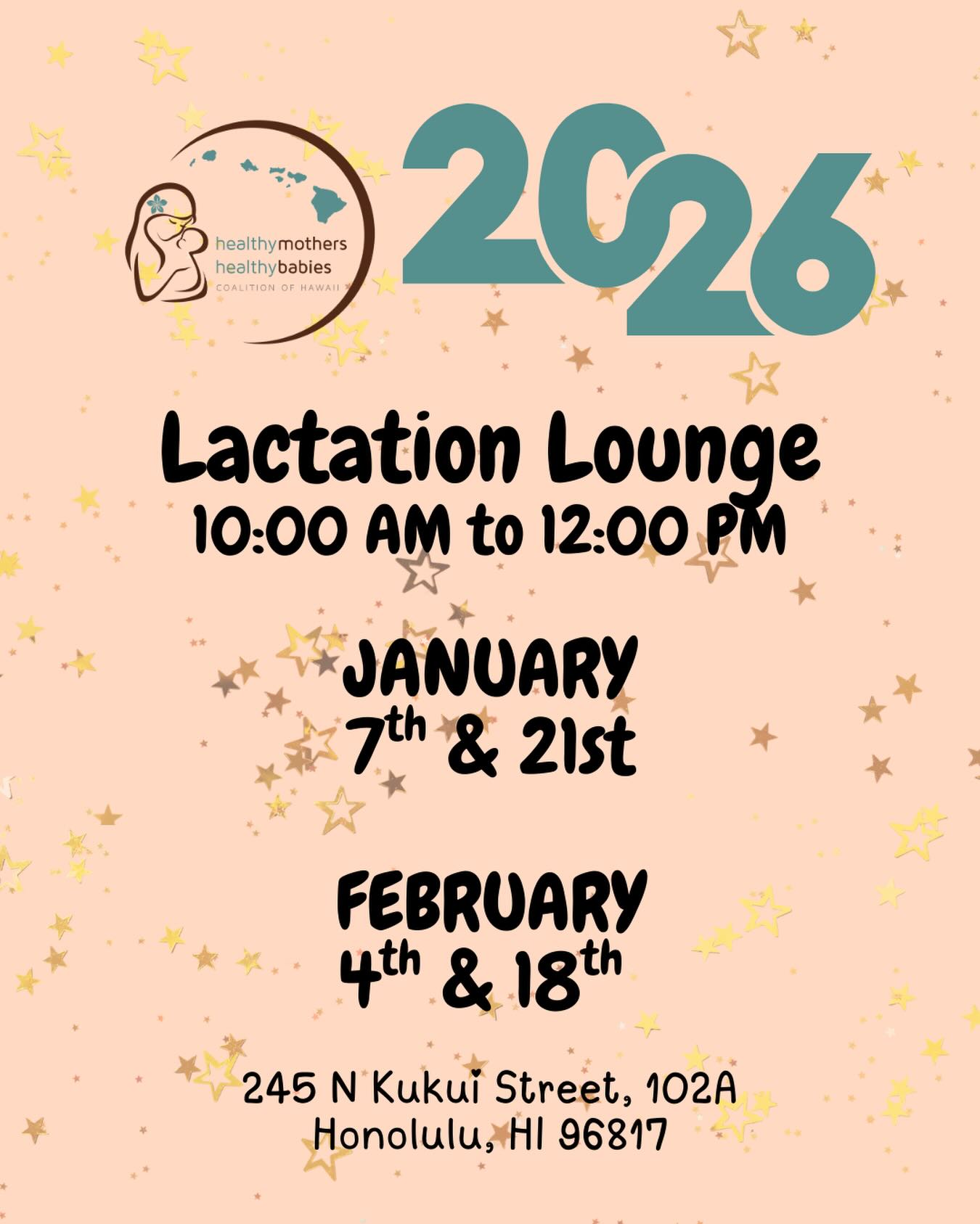 Calling all nursing & pumping mamas 🤍
Our Lactation Lounge is back for 2026—a relaxed space to feed your baby, take a breather, and connect with other parents.
🍼 10:00 AM–12:00 PM
📍 245 N Kukui St, Suite 102A, Honolulu, HI 96817
📅 Jan 7 & 21 | Feb 4 & 18
We can’t wait to see you 🌸
#lactationlounge #breatfeedingsupport #hmhbhawaii
