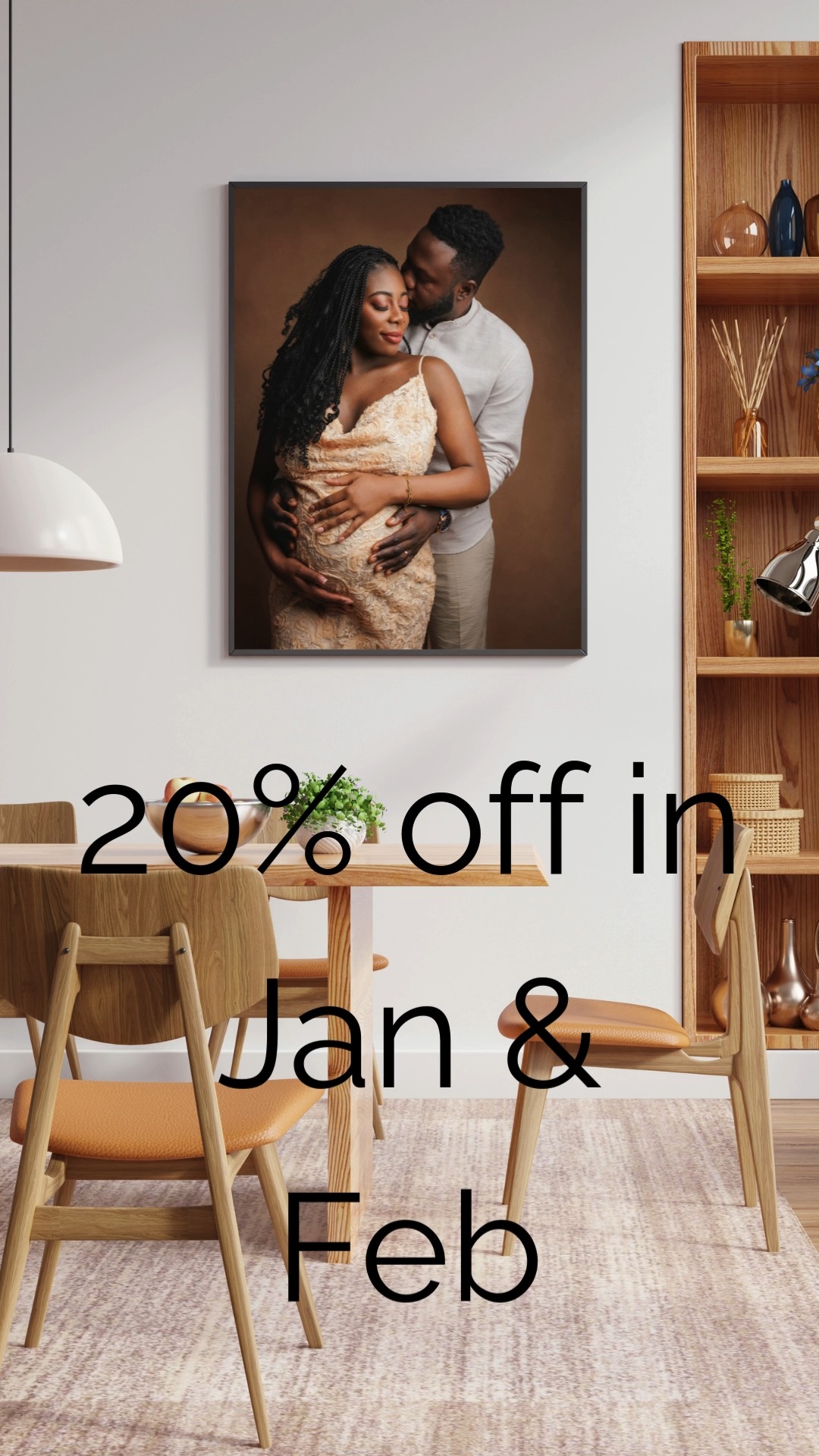 Now the Christmas decorations are packed away and the house feels a little quieter, this is a good moment to think about what stays on your walls all year.
As a photographer based in Portishead, working with families across Bristol and the surrounding areas, I see how meaningful it is when photographs become part of everyday home life rather than something stored away.
Your photos should not live on a hard drive. They deserve space in your home.
I help my clients choose images that work beautifully in their rooms, then have them professionally printed, framed, and mounted so they are ready to enjoy every day.
For January and February, I am offering 20% off wall art and frames for past clients who have received their galleries but have not yet printed their digital images. It is a gentle opportunity to turn those photographs into something you can see and live with every day.
This is not about filling walls. It is about choosing pieces that mean something to you.