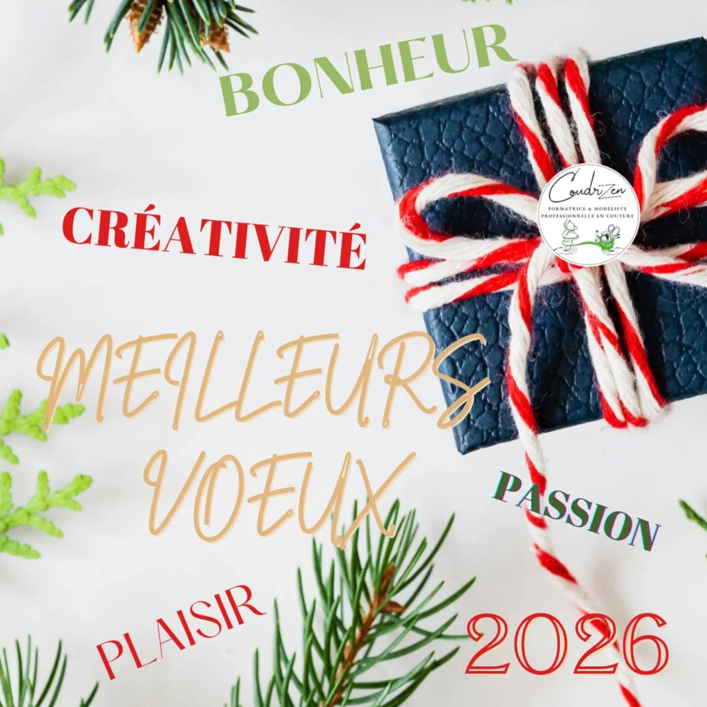 Nouvelle année pour le plaisir de partager notre passion, la Couture ! A bientôt Cathy 😃