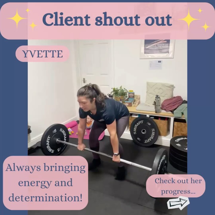 ⭐️Client shout out⭐️
So proud of the progress Yvette has made.
She always brings positivity, energy and good chat to all sessions and classes!
Look at her success and be inspired ❤️❤️❤️
Keep up the good work @y.quance