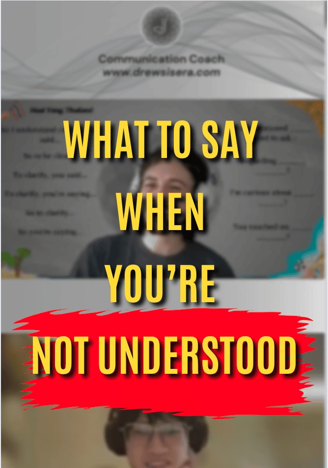 This moment is more important than it looks.
When a learner responds with
“So you’re asking me if… correct?”
and the answer is no, three things could be happening:
• The question wasn’t understood
• The question wasn’t explained clearly
• Or the understanding was there, but the words used to clarify didn’t match that understanding
This is where strong communication skills are built.
Instead of freezing or guessing, you have options:
You can ask for repetition.
Or you can pause, recalibrate, and clarify again with better wording.
That decision - knowing how to respond when something isn’t clear - is what separates basic English ability from real conversational control.
Fluency isn’t about always getting it right the first time.
It’s about knowing how to repair understanding in real time.
If English isn’t your first language and you want to communicate with more clarity and confidence, I put together a free mini guide called “3 Simple Strategies to Speak with Confidence and Clarity.”
👉 Comment IMPROVE and I’ll send it to your DMs.
#EnglishCoaching #CommunicationSkills #EFLJourney
#SpeakEnglishClearly #FluencyBuilding
#ConfidenceInEnglish #ConversationSkills
#ClearCommunication #EnglishForProfessionals
#LanguageLearning #CoachLife
