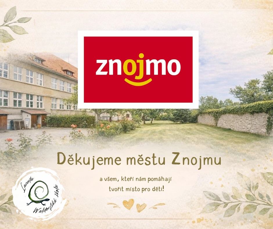 Uplynulý rok byl pro nás opravdu důležitý.
Zvládnout ho stálo hodně úsilí, ale výsledek za to rozhodně stál. 🦎
Přestěhovali jsme se do velké a krásné budovy, které jsme společně vdechli nový život.
Bez obrovského úsilí rodičů, učitelů a především bez podpory města Znojma(@znojmocity.cz )by to nebylo možné.
Děkujeme všem, kteří nám pomáhají.🙏
#děkujeme #waldorflacerta#spolutozvládneme