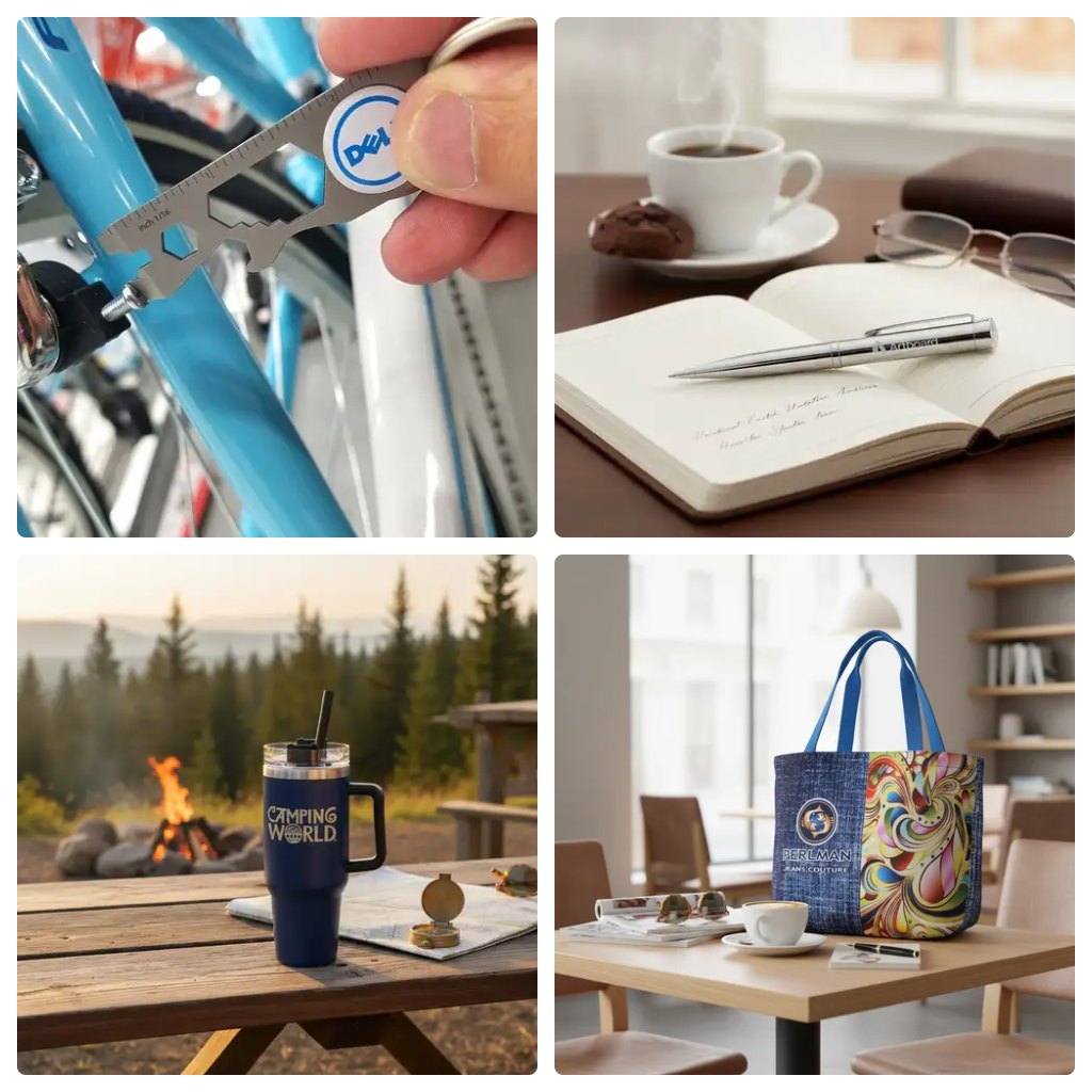 Quality branded merchandise is the most effective way to market your business and get your brand noticed. #biketools #promomarketing #yourlogohere