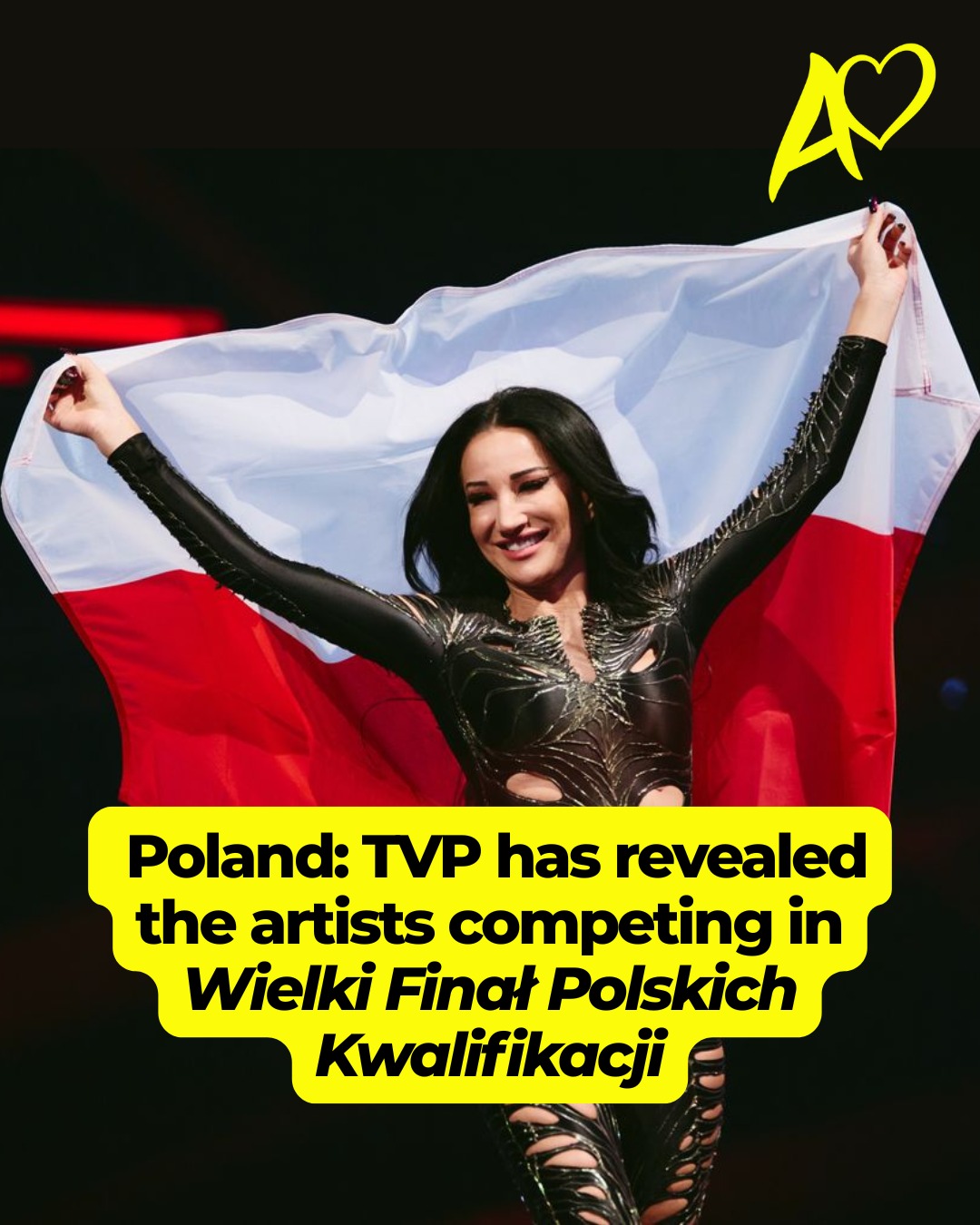 Polish broadcaster TVP has revealed the initial lineup of eight artists that have been selected to take part in the national final for Vienna, as well as the titles of the songs they'll be participating with:
Alicja – Pray
Anastazja – Wild Child
Basia Giewont – Zimna Woda
Jeremi Sikorski – Cienie Przeszłości
Karolina Szczurowska – Nie Bój Się
Ola Antoniak – Don’t You Try
Piotr Pręgowski – Parawany Tango
Stasiek Kukulski – This Too Shall Pass
The broadcaster also teased that they may be adding a few wildcard options to the lineup.
The national final is set to take place on 14 February. The winner will be decided 100% by the televoting public.
#eurovision #esc #sbseurovision #esc2026 #eurovision2026 #poland