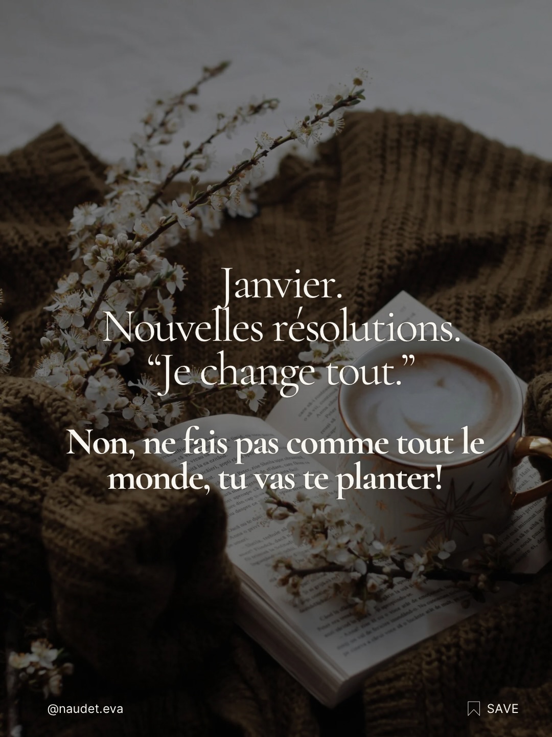 Pas de résolutions pour moi cette année!
Marre des injonctions de janvier🤬
Marre des “nouvelle année, nouvelle version de toi”
qu’on te vend partout…
et que tu abandonnes 10 jours plus tard!
Changer tout, d’un coup, quand tu es déjà épuisée,
ce n’est pas de la motivation.
C’est te mettre en situation d’échec!
Ce que je te propose, ce n’est pas une révolution.
C’est des actions alignées.
Des décisions qui respectent ton énergie, ton corps, ton rythme✨
Pas pour rentrer dans un moule.
Mais pour sortir de ce qui ne te ressemble plus.
Tu n’as pas besoin :
👉 d’une nouvelle shape
👉 d’un nouveau planning parfait
👉 ni de faire “comme tout le monde”
La vraie question, c’est :
👉 qu’est-ce qui compte vraiment pour toi cette année ?
👉 qu’est-ce que tu as décidé de ne plus vivre ?
👉 et qu’est-ce que tu t’autorises enfin à changer, pour de vrai ?
C’est exactement là que j’accompagne.
Quand le corps a déjà trop donné.
Et qu’on n’a plus envie de faire semblant…
👉 Dis-moi en commentaire : ce que tu veux faire différemment cette année.
👉 ou écris simplement “ÉVEIL” si ce carrousel te parle et que tu souhaites qu’on fasse le point ensemble.
#résolution #changement #verité
