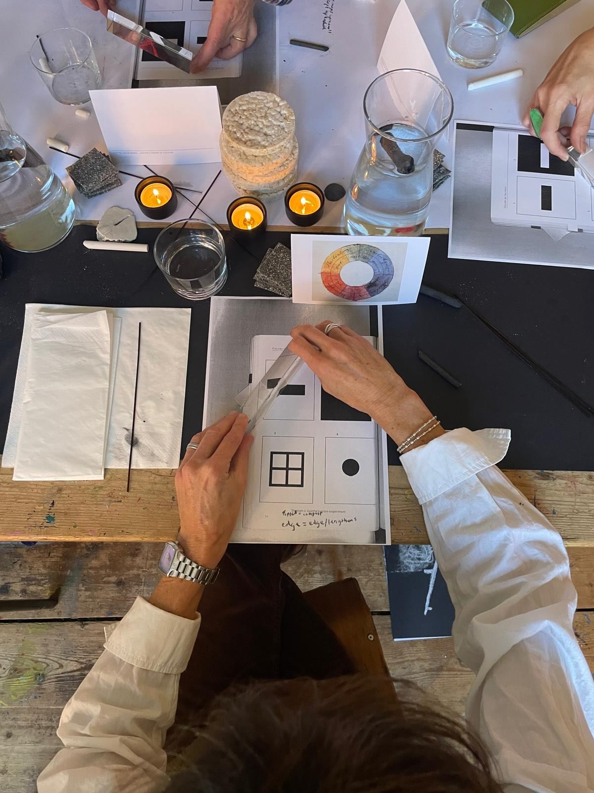 @karen_suskin curates a very special light and dark circle lunch. If you are a circle member and would like to take part in our curated lunches please register your interest. They are free, full of thoughtful conversation and wonder 🤍🖤