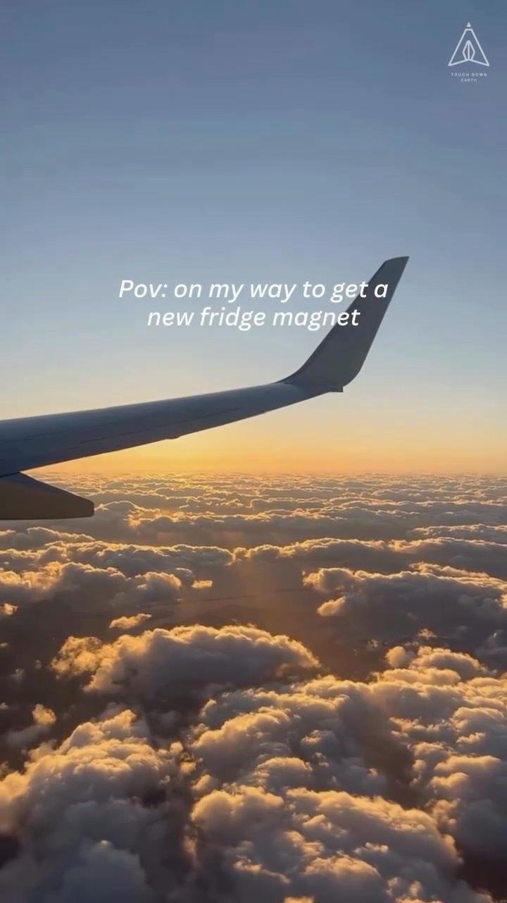 Manifesting endless trips and a fridge that can’t hold any more magnets 😉🌟
#touchdownearth #travel #travelgram #2026travels