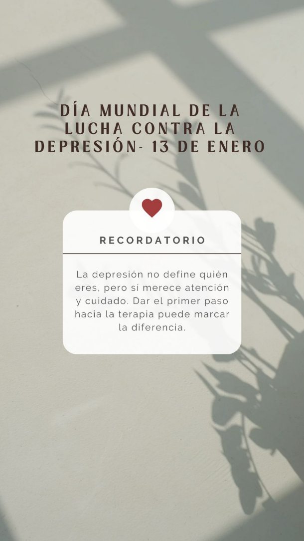Día Mundial de la Lucha contra la Depresión
No siempre se ve, no siempre llora… a veces también sonríe.
La terapia es un espacio seguro para empezar a sanar. 🌱
¿conoces a alguien que necesite ayuda?
Envíanos un 📩 con la palabra AYUDA y te enviamos más información.
Comunícate al: +52 722 404 8456
y en CEDHAP podemos ayudarte.
No estás solo, estamos contigo.
#Terapia #ayuda #depresion