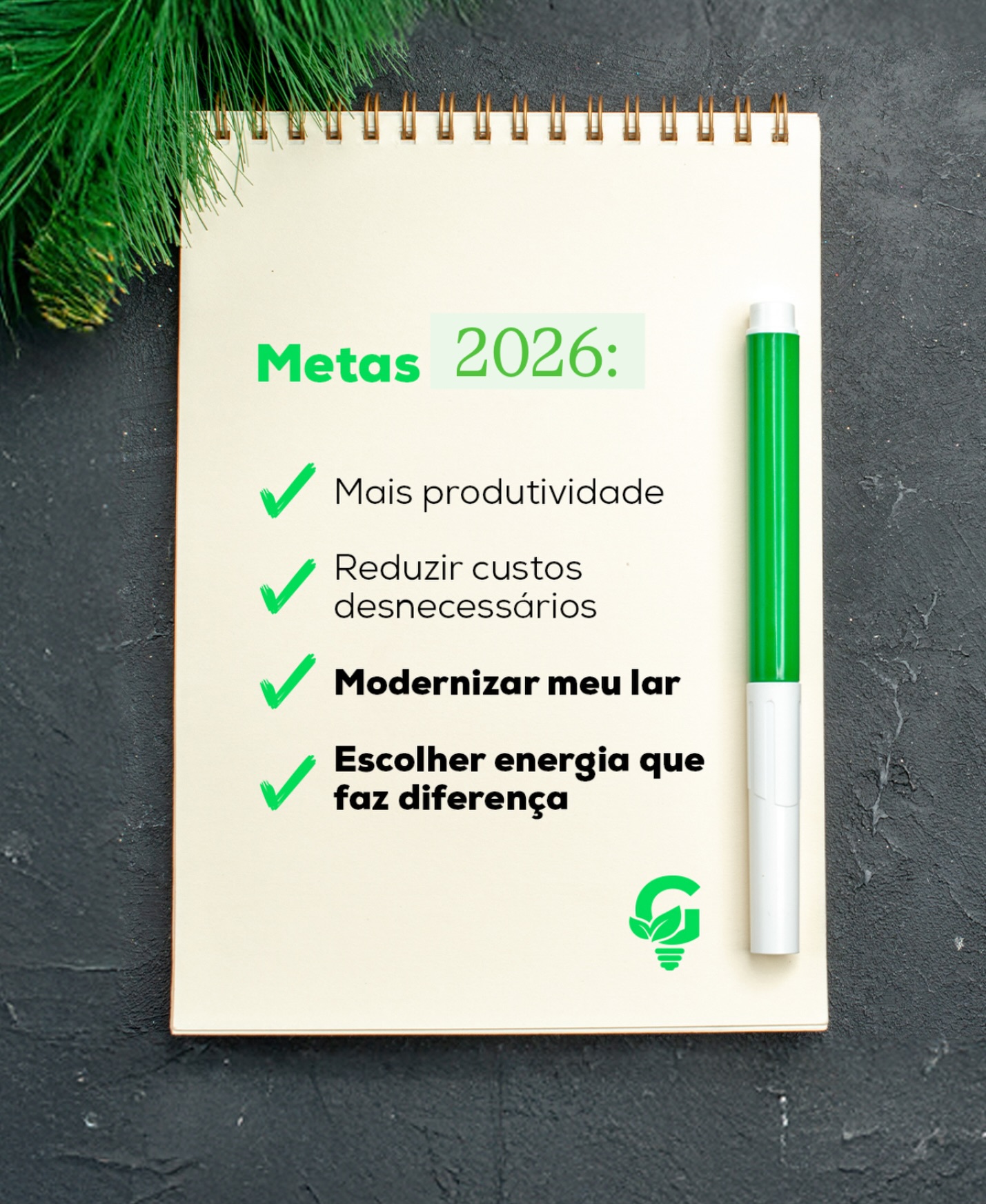 Chegar ao fim do ano e perceber que as metas realmente saíram do papel traz uma sensação única.
2025 foi um ano de boas energias, de escolhas mais conscientes, avanços importantes e mudanças que fizeram diferença na rotina de muita gente.
Que venha um novo ano ainda mais iluminado.
#igreenenergy #energiasolar #inovacao