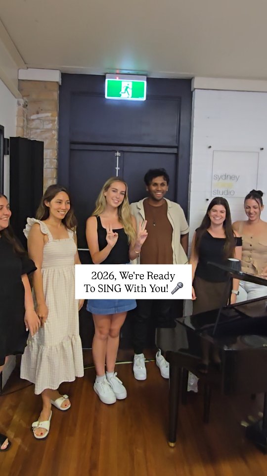 2026, We're SO ready for you!
Our wonderful team got together for our annual kick-off this week to plan for the year ahead, a little professional development and of course, that all important post-holiday catch up!
We CAN'T WAIT to share what we have in store for our community of singers, like:
✅️ Monthly In-Studio Performance Prac Gigs
✅️ An Annual Recital, Full Band, Full BVs...Fabulous!
✅️ More Childrens, Teens and Adult Group Class Times
✅️ More Collaboration opportunities with Advanced Singers and Industry Networks
✅️ More Collaboration with Young Students and Parenrs to celebrate their achievements!
Let us know if theres anything you'd love to see us offer this year, we'd love to know!
What would you like to see more of from our studio in 2026?
