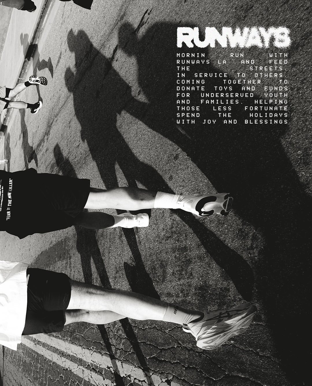 Runways and Feed the Streets
.
Coming together in service to others. The message of these two orgs definitely resonates. And I was glad I could make it out to this run and connect with some cool people. Shout out to @austinbensmith for organizing and putting together these events. Providing a space for folks to give back. I know lately I’ve been thinking about community service and how to give back but not knowing how to start. This space is where you can begin.