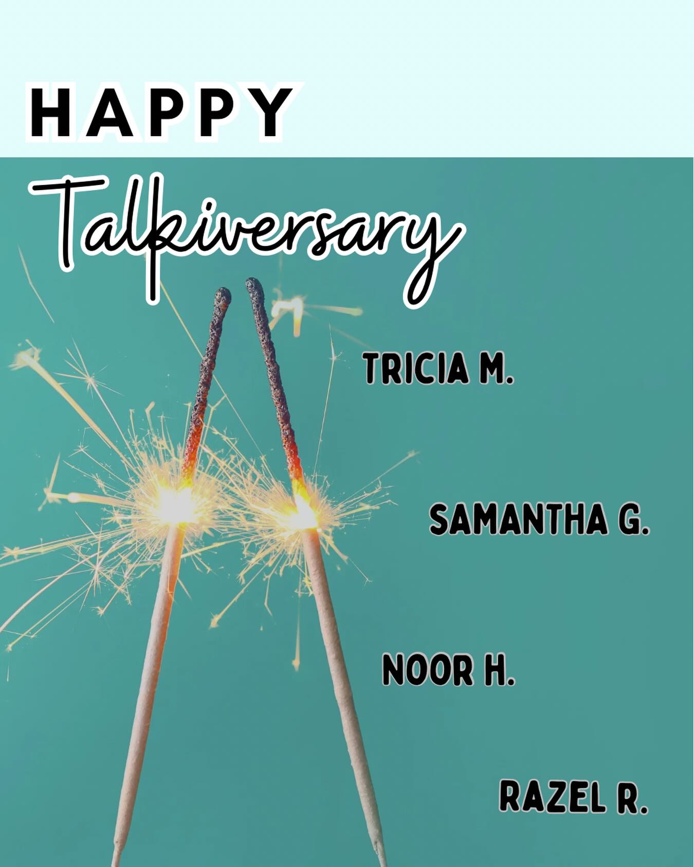 Our January anniversaries deserve a month-long celebration! 🎉
We are so lucky to have these amazing individuals as part of the TALK ABA family. Thank you for the incredible work you do every day and for making a difference in the lives of our clients! #ABA #aniversary #bcba #rbt #earlyintervention