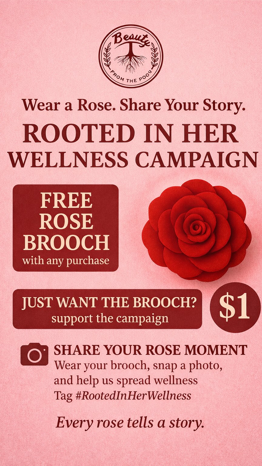 Rooted in Her Wellness is more than a purchase — it’s a choice. 🌹
A choice to slow down.
A choice to listen to her body.
A choice to honor herself, naturally 🌿
Each woman in this video chose what spoke to her.
That’s what wellness looks like — community, intention, and self-trust. 🌹
.
.
.
#RootedInHerWellness
#WellnessIsPersonal
#RootedExchange
#SacredSelfCare
#beautyfromtheroot