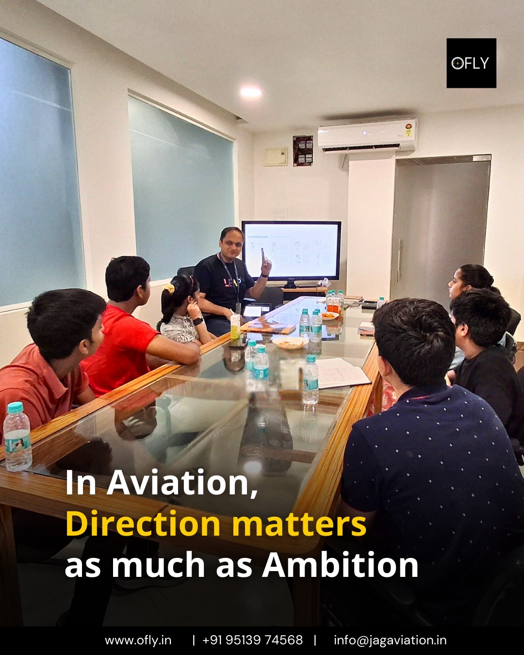 Not sure where you fit in aviation?
From cockpits to control towers,
engineering labs to leadership roles.
Explore every pathway with expert guidance before you commit to one.
Through OFLY Career Exploration Programs ✈️
www.ofly.in
#OFLYPrograms #aviationcounselling #aviationcareers
#careerexploration #futureinaviation #studentguidance #aviationworkshop #aviationcamp