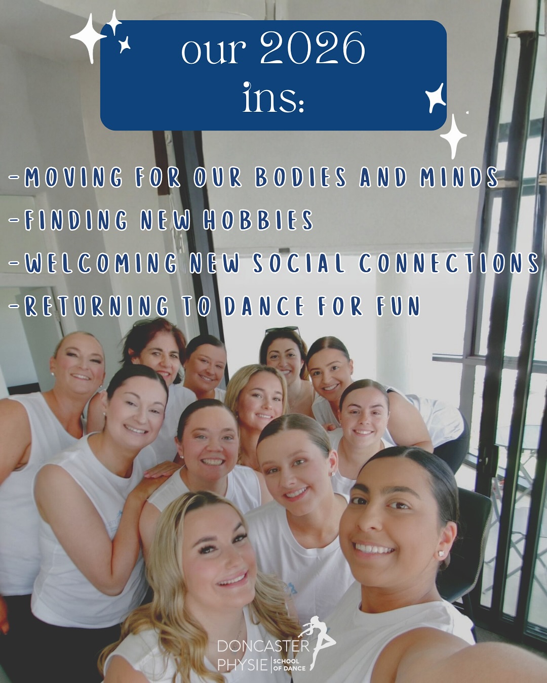 2026 is all about saying YES - yes to trying something new, yes to reconnecting with an old passion, yes to moving just for the joy of it ✨
Whether you’ve danced before or it’s your very first class, there’s a place for you at Doncaster Physie!
Sign up for a free trial or enrol today 💙
doncasterphysie.com.au
#sayyes #physie #bjp #dance #danceclasses #doncaster #templestowe #manningham