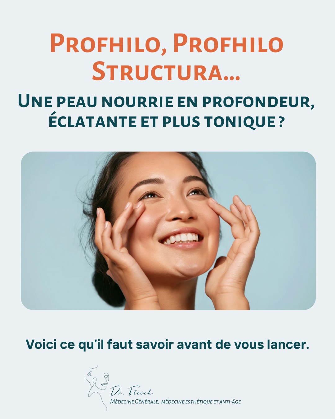 💧Hydrater la peau en profondeur, sans ajouter de volume ?
C’est tout l’intérêt du Profhilo (et de sa version Structura).
✨ Peau plus éclatante, plus tonique, plus souple…
🎯 Un soin intelligent, qui stimule naturellement collagène et élastine.
📍En consultation, on choisit ensemble le bon protocole selon votre peau.
#profhilo #qualitédepeau #médecineesthétique #micronutrition #soinvisage bienvieillir
