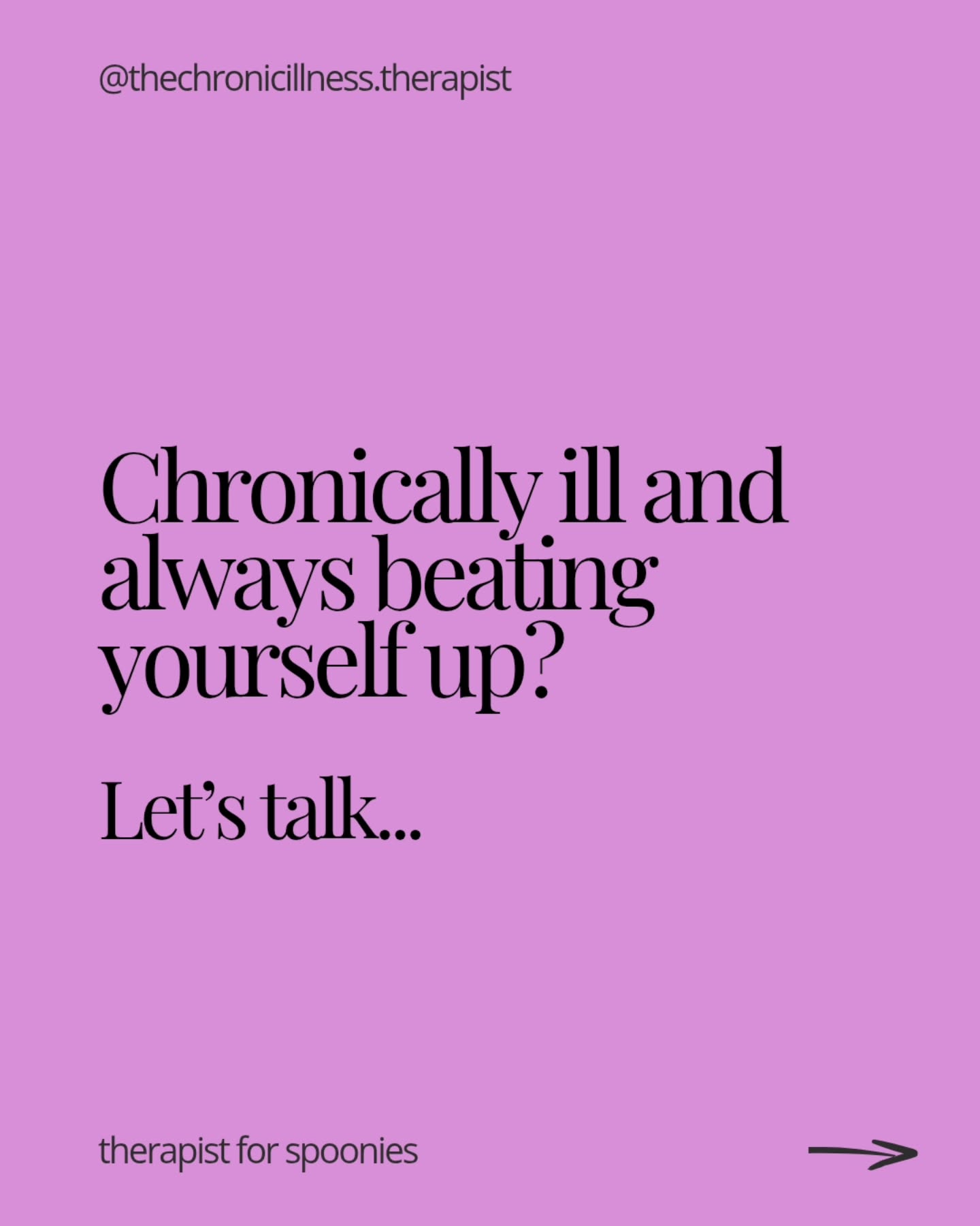 If you’re meaner to yourself than a 1200 cal diet in January, then listen up 🚨
In working together, we’ll gently unravel the messages you’ve taken in so that you can let go of the unhelpful beliefs and start feeling more confident in who you are right now.
Because you deserve to feel enough, just as you are 💜
I currently have a short waitlist for new clients, but you can register your interest in working together by following the link in my bio.
#chronicillness #spooniesupport #spoonielife
