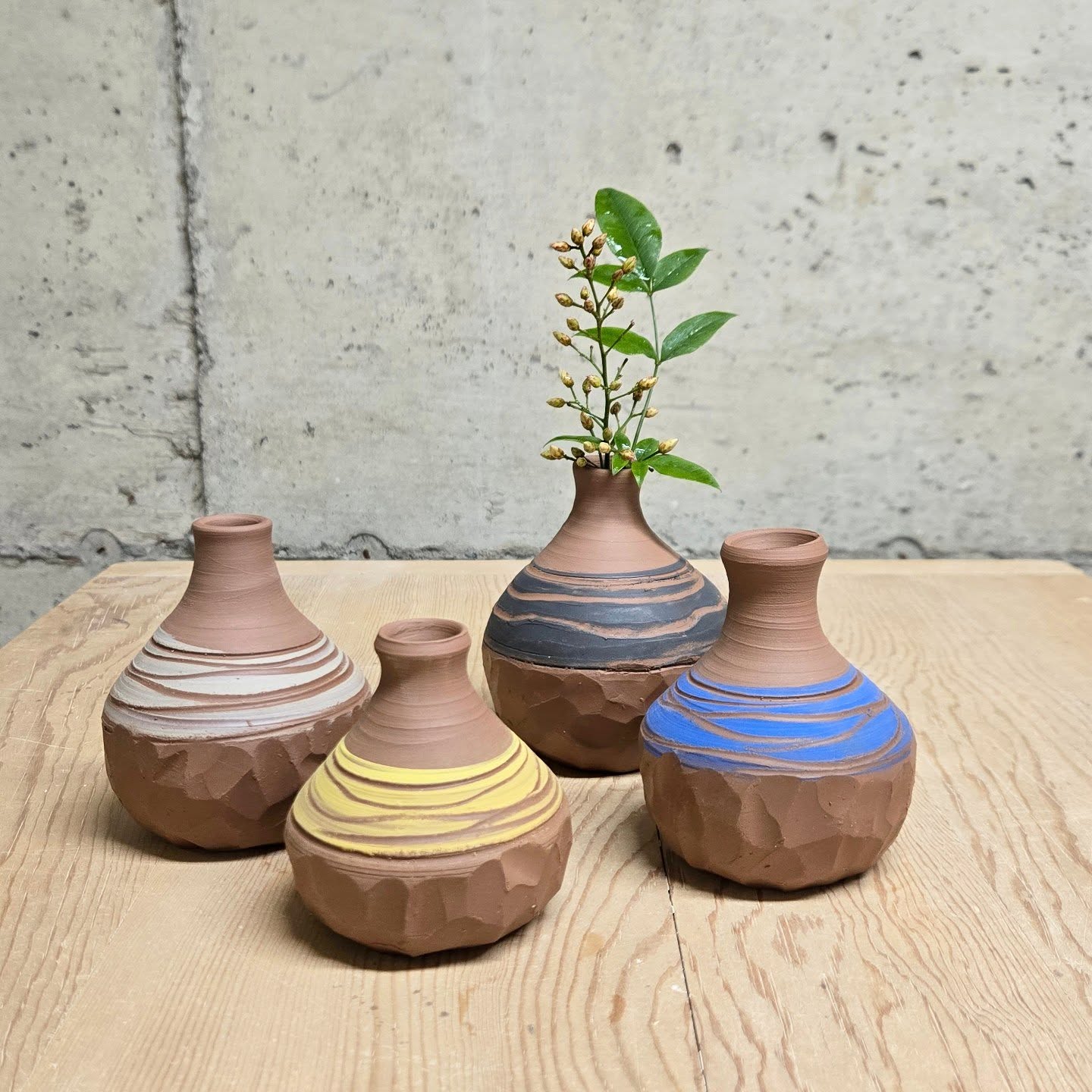 Happy New Year with the first creations of 2026! Wishing you all a happy, healthy, peaceful and creative year! 🙏🏼🤗🥳🎊
.
.
#ornapottery #seattlestudio #pikeplacemarket