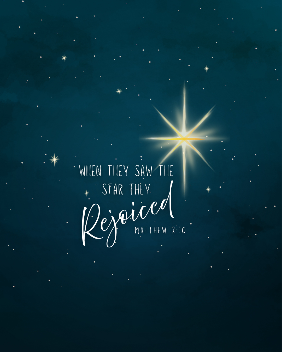 ✨ Following the Star ✨
In Matthew 2:1–12, the Magi follow a star, trusting its light to lead them to Christ. This Sunday during communion, we each received a Star Word for the year ahead