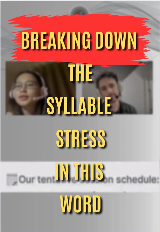 Some English words aren’t hard because of the sounds.
They’re hard because of the stress pattern.
Take the word tentative.
Most learners try to guess the pronunciation and end up forcing it upward at the end. That’s where things fall apart.
Instead of guessing, we use a template you already know.
I used Saturday as the reference:
SA-ter-day
High → mid → low
Once you feel that rhythm, you can map it directly onto:
TEN-ta-tive
Same structure.
Same movement.
No guessing.
This is how pronunciation actually improves, not by memorizing rules, but by borrowing patterns your brain already understands.
When you control stress and tone, words stop sounding awkward and start sounding natural.
#EnglishCoaching #PronunciationPractice #SpeakEnglishClearly
#FluencyBuilding #EnglishStress #EFLJourney
#ESLSuccess #ClearCommunication #ConfidenceInEnglish
#EnglishForProfessionals #LanguageLearning
#CoachLife #CommunicationSkills