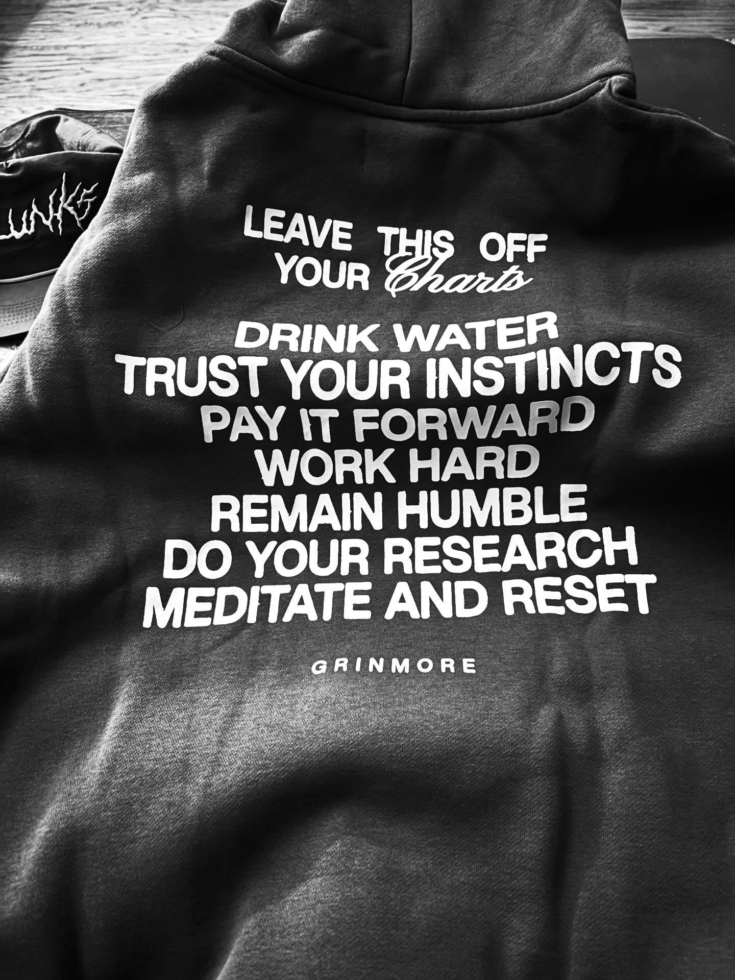 This collab is everything, yall. We are so happy to announce our new, weekly community class sponsored by Grinmore!
They designed this hoodie and sell them at their spot in the Plaza District!
It says what I want to say.
What I live more and more each year.
THANK YOU to Grinmore for making this all happen and helping us serve more and more bodies & souls 🙏🏼
Join us every Sunday at 11am and see what all the hype is about in the Plaza ✌🏼
Note: I had nothing to do with the quote on the hoodie or the creation of the hoodie. The class is the collab 😁 I’m just so stoked that what’s said on the shirt by them also reflects what we stand for here at PYB, and I get to wear it!
#yoga #plazayoga #grinmore #streetwear #meditate