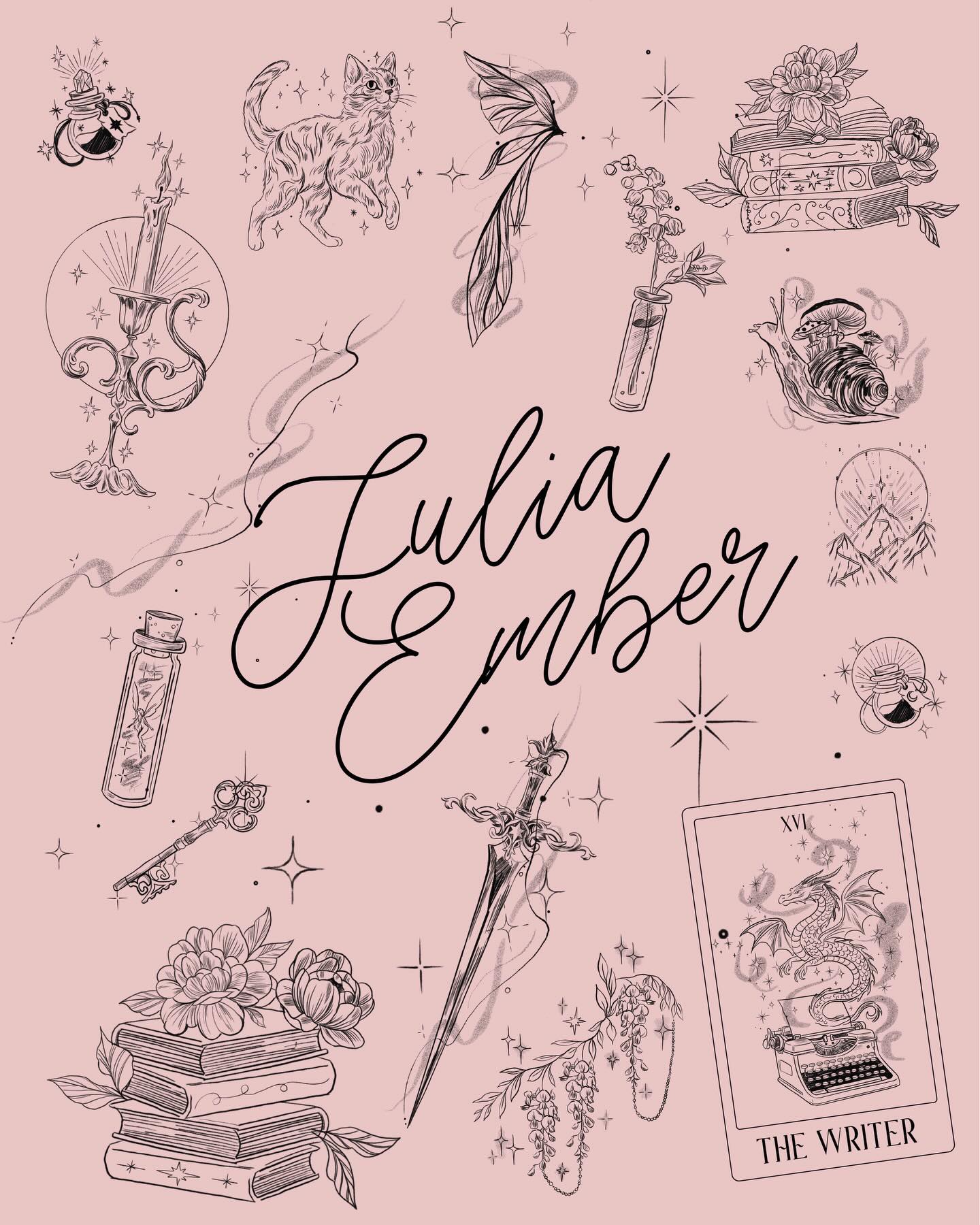 Beautiful and magical branding and site for author Julia Ember. 🌟
January always feels like a reset and time for change - intentional, full of possibility ✨ If you’re ready for a fresh look or branding get in touch I have a few spaces still open for you Jan. 💖
