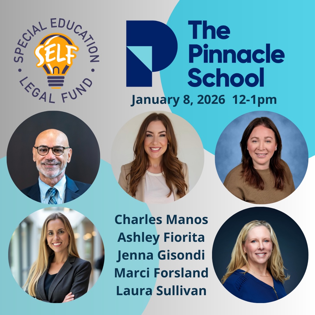 When schools, advocates, and families come together, powerful conversations happen 💙
@spedlegalfund and @the.pinnacle.school invite you to a free virtual webinar exploring education, advocacy, and student pathways - featuring:
Charles Manos, Head of School
Ashley Fiorita, College & Career Counselor
Jenna Gisondi, High School Head
Marci Forsland, Director of Academics
Moderated by Laura Sullivan, @spedlegalfund Staff Attorney
January 8, 2026
12–1 PM
FREE with Eventbrite registration
Insightful. Practical. Community-driven.
🔗 Link in bio to register
#SpecialEducationSupport #EducationMatters #LearningDifferences #ParentResources #ThePinnacleSchool