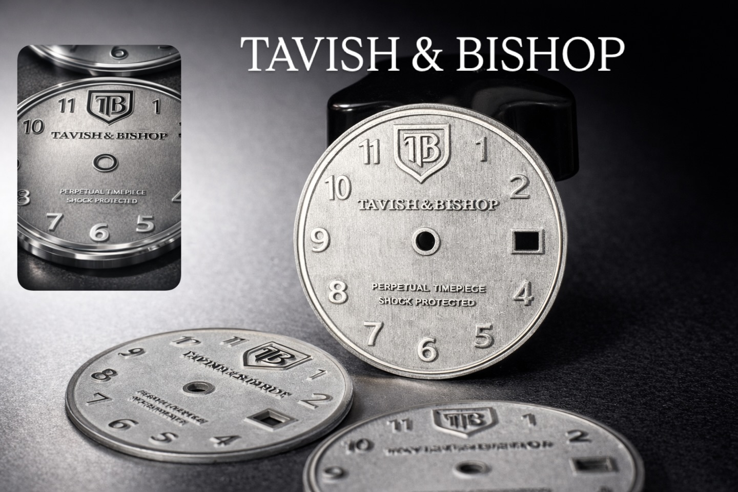 We’re a micro-brand because we are.
Our watches and our dials are made by us, in-house, not outsourced.
This is how we wanted to begin, and this is how we’re choosing to move forward.
After thousands of hours spent in CAD, design, CNC machining, and fiber-laser work, we’re proud of what careful, intentional scale can produce.
We are just beginning — and this is only the start.
Tavish & Bishop Timepieces
Define Your Time™