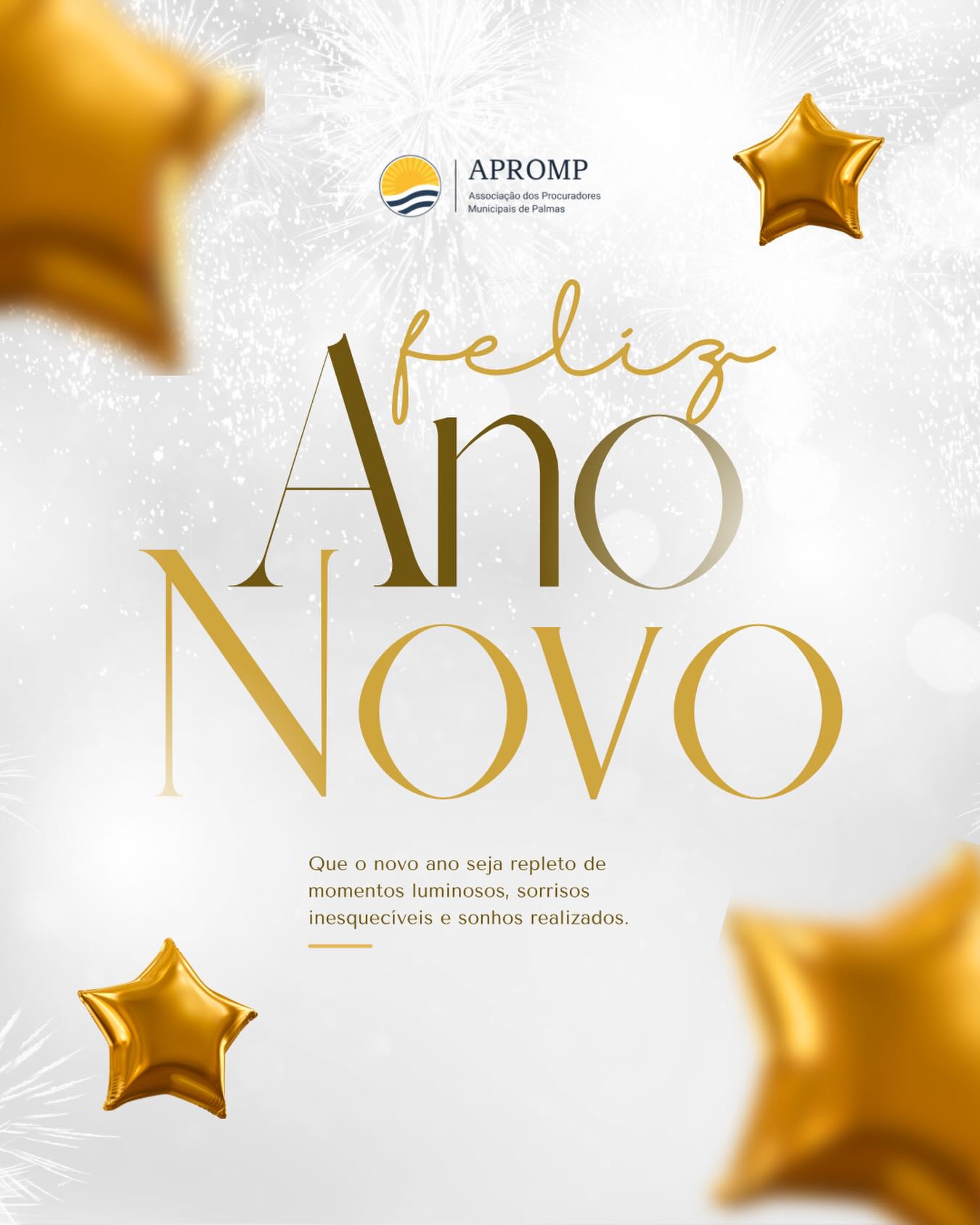 Feliz 2026! 🎊
A APROMP deseja a todos um ano repleto de conquistas, prosperidade e justiça.
Que 2026 seja um ano de fortalecimento da advocacia pública municipal e de avanços em defesa dos interesses de nossa cidade.
Vamos juntos construir um ano ainda melhor! 💙⚖️
#Feliz2026 #APROMP #ProcuradoresMunicipais #AdvocaciaPublica