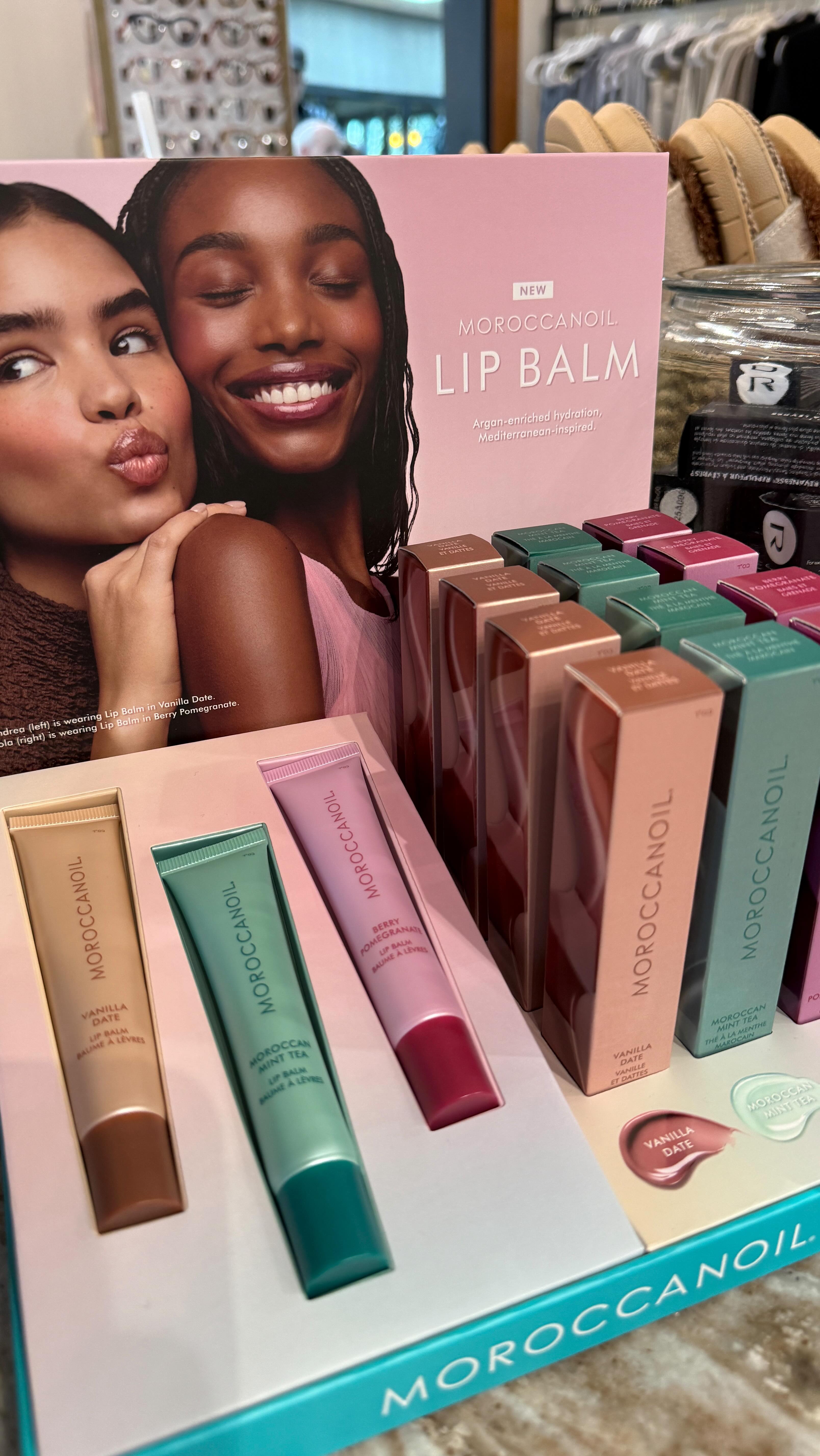 NEW! Lip Balms by MoroccanOil 👄
MoroccanOil just came out with 3 absolutely delicious lip balms, now available for purchase at Bartram Spa & Salon!
Each balm provides deep hydration, formulated with Argan Oil, Argan Butter, Hyaluronic Acid, and Peptides.
They are absolutely stunning on the lips and most importantly: smell INCREDIBLE 🍦🍓🍵
Come get one (or all three) today!
#BartramSpaandSalon #NewProductHighlight #MoroccanOil #MoroccanOilLipBalm