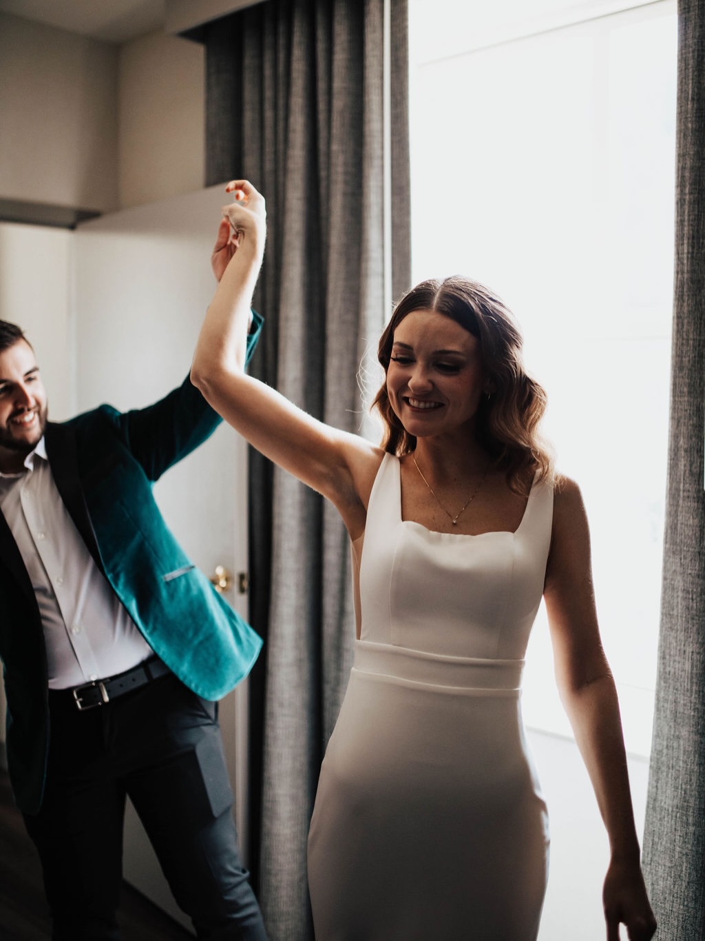 Real love, baby 🖤 A “first look” together.. surrounded by your people. What a sweet moment that feels genuine and unposed. Big fans of this idea.🥹
•
•
Wedding Management: @hawthornecreativeco_ | @ajadeinthelife
Venue + Catering: @612north
Photo + Video: @bluewillowphotovideo
Photo Booth: @glowboothstl
Dessert: @portilloshotdogs + @nothingbundtcakes
DJ: @dj.connection
Hair + Makeup: @emilymillermakeupandhair
Transportation: St. Louis Trolley Company
Hotel Block: Marriott St. Louis grand
Hotel Block: Hilton St. Louis Downtown at the Arch
Gown: @millanova
Florist: DIY
•
•
st. louis wedding planner, missouri wedding coordinator, st. louis wedding coordinator, st. louis wedding venue, missouri wedding planner, southern illinois wedding coordinator, southern Illinois wedding planner, unique wedding design, st. louis day of wedding coordinator, wedding day coordination in st. louis, 2026 bride, 2027 bride, 2026 groom, 2027 groom, engaged 2026 couples, engaged 2027 couples, stress free wedding planning in st. louis, st. louis wedding photo locations, st. louis wedding photographer, wedding planning tips | #weddingplanner #weddinginspo #weddingday #engaged #2026bride