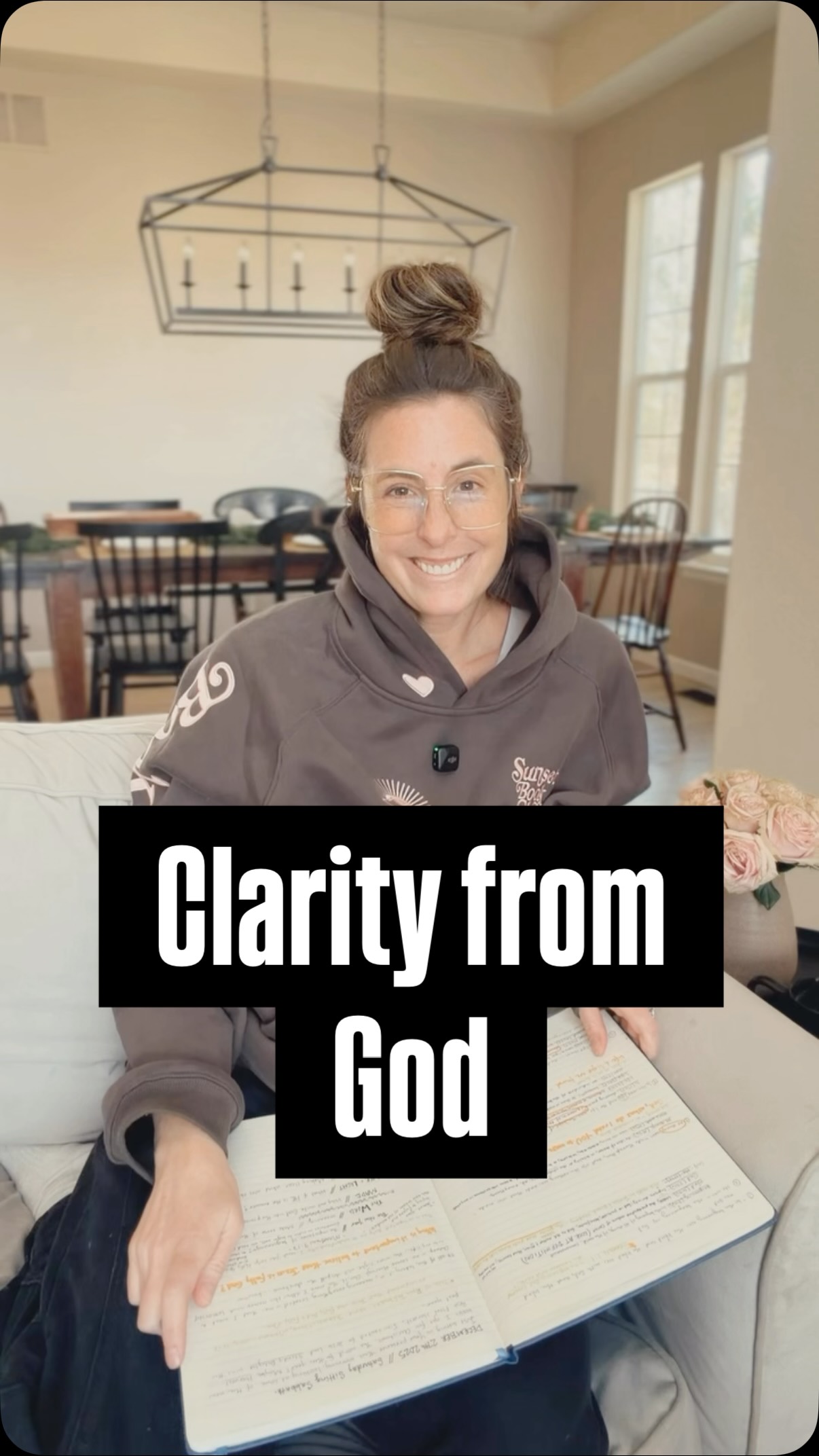 HEARTFELT WORD FOR 2026:
💛 May God give you the CLARITY you need. 💛
“And the light shines in the darkness in the darkness, did not comprehend it.” John 1:5
DARKNESS (4653) in Greek means dimness or obscurity.
A lot of times we think of darkness as something bad that’s going on in our lives but sometimes darkness is just a lack of clarity in an area that we really are asking God for clarity in.
⬇️⬇️⬇️
My prayer for you in 2026 is that God gives you the clarity you need to walk with Him obediently.
⬆️⬆️⬆️
Remember, you don’t need to know ALL the details, you just need to trust God and see the next step.
Walking with Jesus is step-by-step, day by day, year by year and someday when you look back over all the years you followed Him you’ll see a trail of miracles that only He could do.
#clear #clarity #vision #hope #direction #Jesus #2026 #newyear