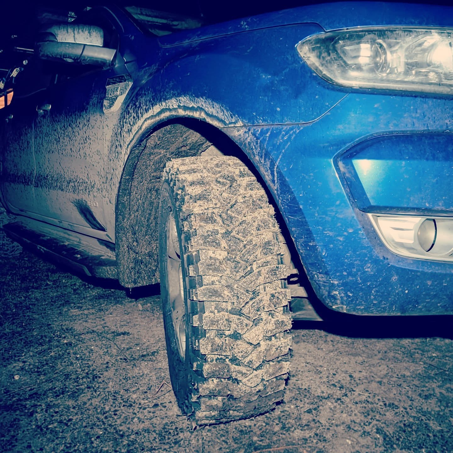 Took the blue Ranger in for its MoT and they told me, "She's looking a little sole-less." 👟
Naturally, I had to give her some new boots – because who needs pavement, anyway? 😎
Meet the new kicks – tread for days and a whole lot of attitude.
Stuck? Who, me? 💪🛻🌧️