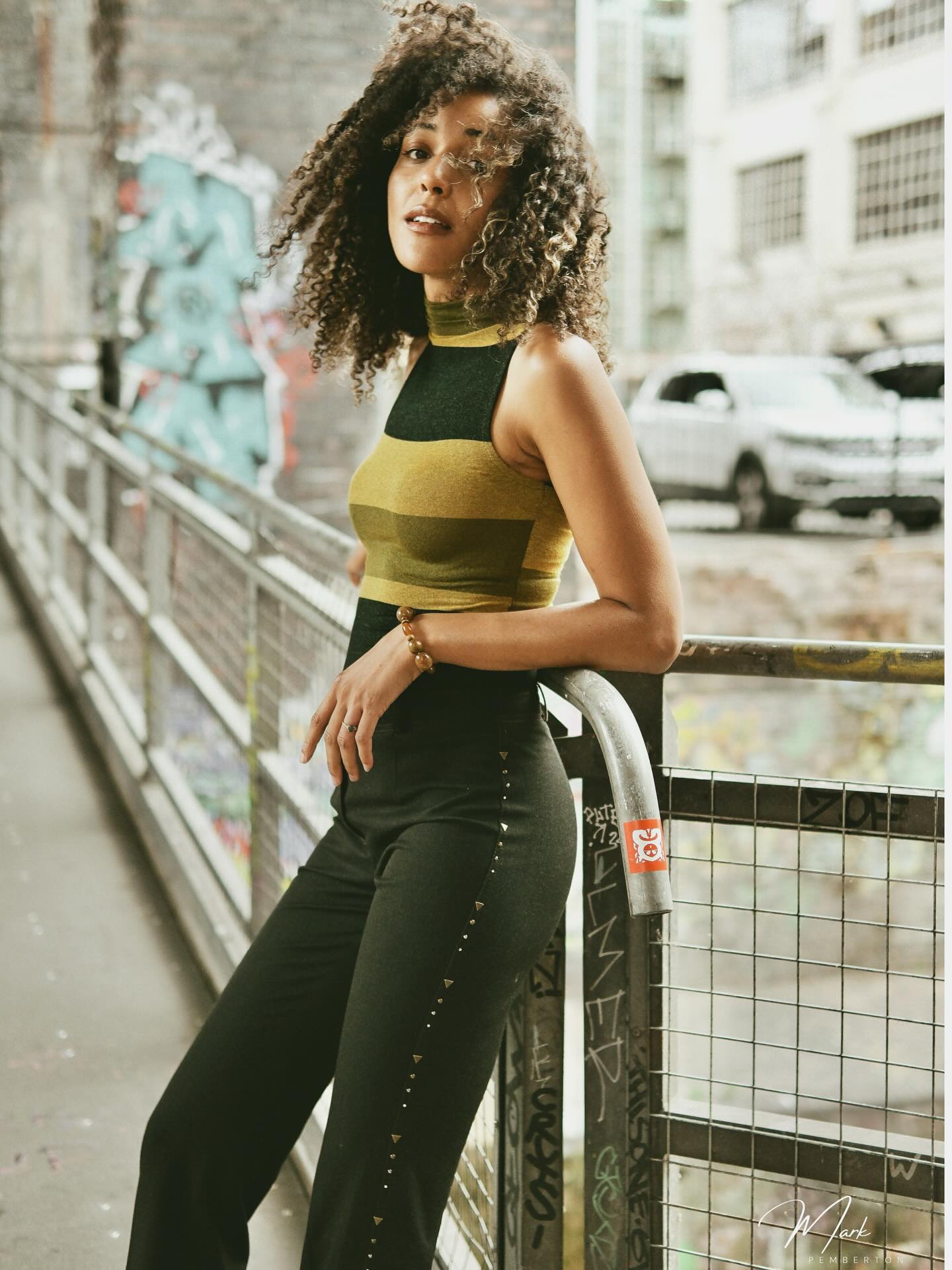 Thank you @dannielladee for my birthday gifts, signed print and poster up on wall…. #dannielladee #portraitphotography