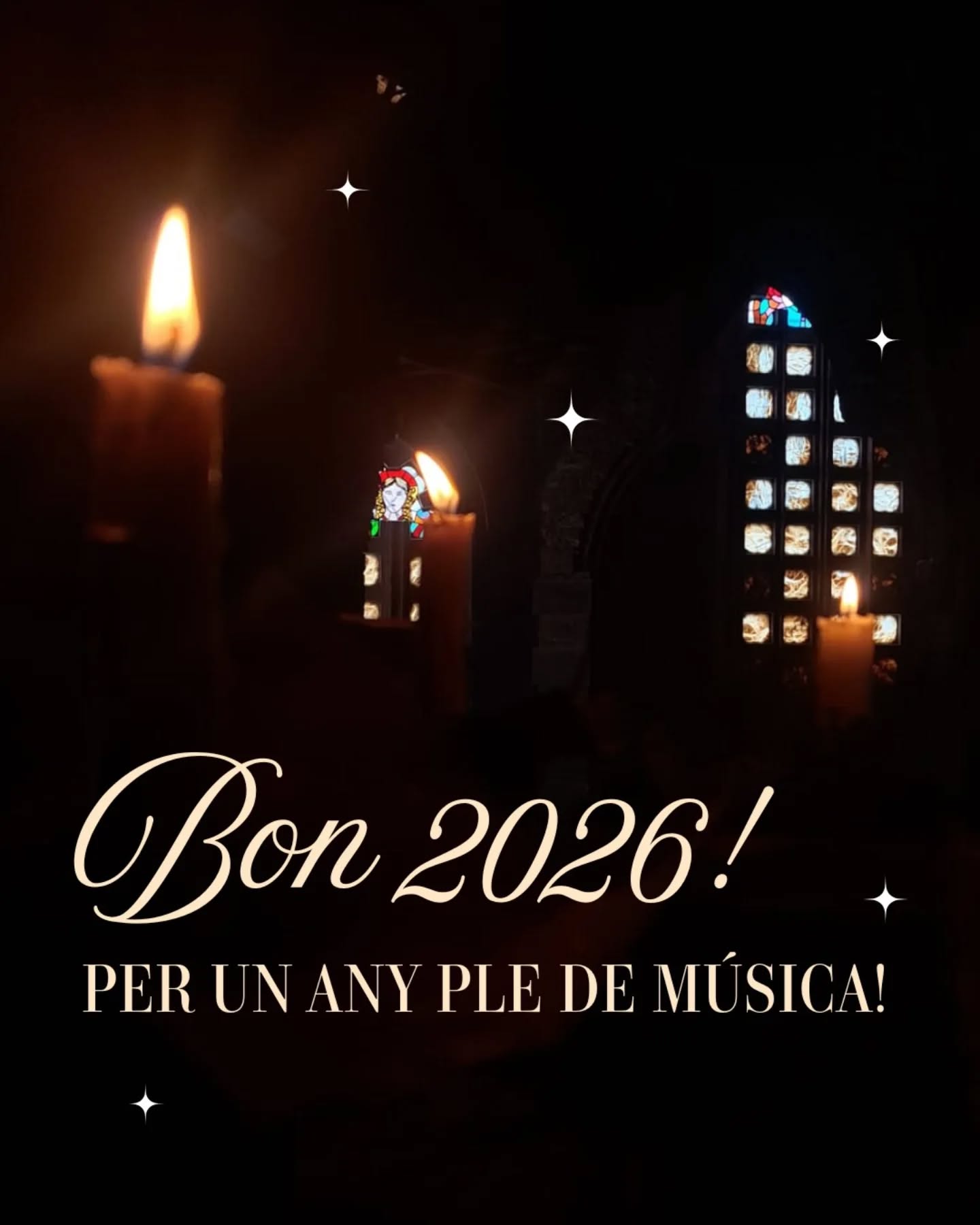 💫La Primavera Musical a Vistabella us desitja un molt bon 2026! Esperem que la música us acompanyi sempre!
🤗 Gràcies per la confiança i per estar al nostre costat aquest 2025!
@ajlasecuita @dipta_cat @marcguerris #primaveramusicalvistabella #vistabella #sagratcor #lasecuita