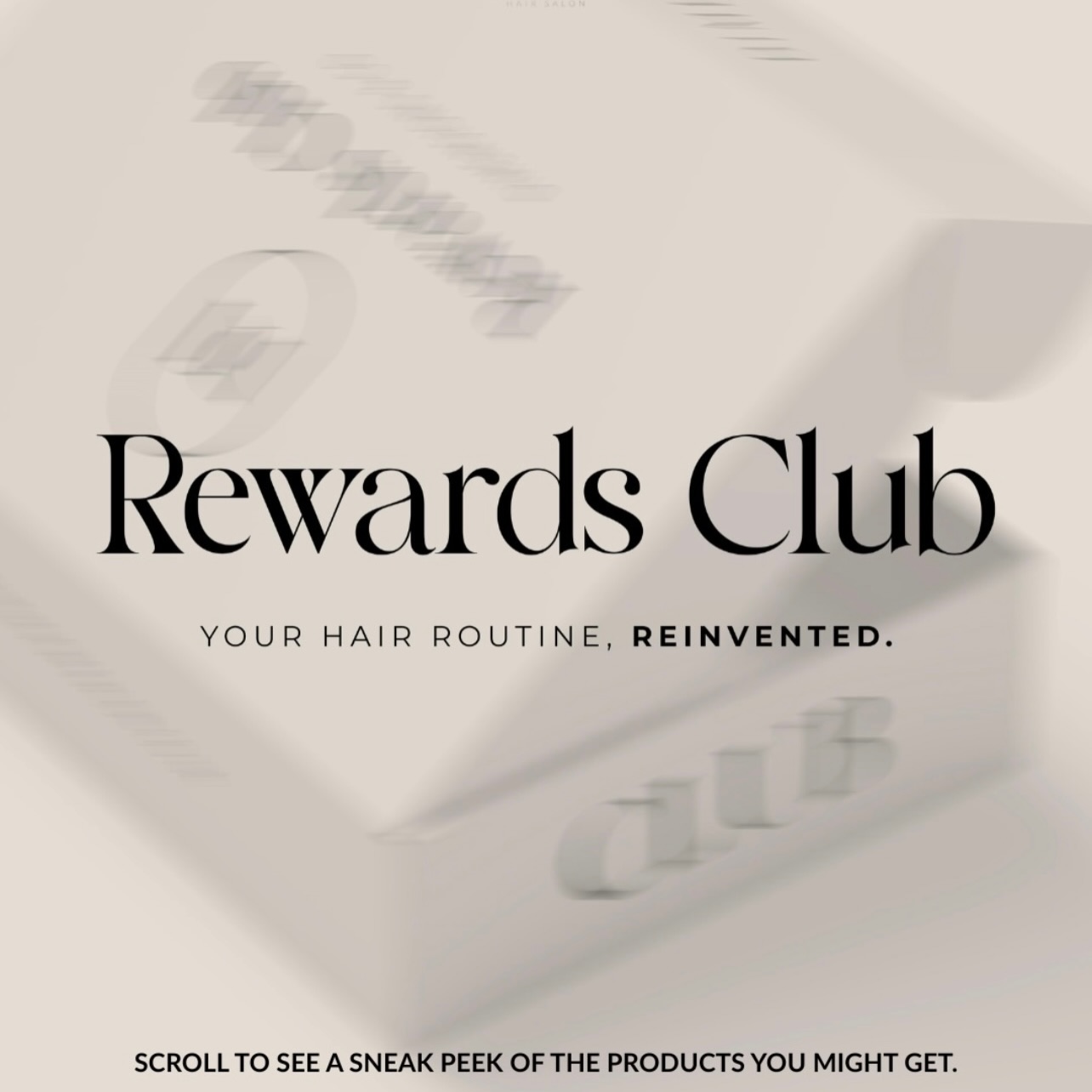 Your new hair-care obsession starts now 🫶✨
Earn Points & Redeem Rewards
Introducing our Salon Hair Rewards Club - created by the stylists who know your hair best 🌟
How it works:
🫧Start Collecting Points every time you visit the salon, when you spend over a certain amount
🫧Once you collected your loyalty card points, you will then be part of our Rewards Club!
🫧Once you’re in the Club you will then be notified of our Limited Twice a year Winter/Summer drops.
🫧When our Winter & Summer hair care Reward box gets released, you will be notified & able to pick up from the salon or delivery to you.
Once you’re in the REWARDS CLUB! you will be also notified of Offers and Limited Discount too!
Why are you waiting for, start collecting points today.
#HairGoals #HairCareBox #SalonProducts #altrinchamhairsalon