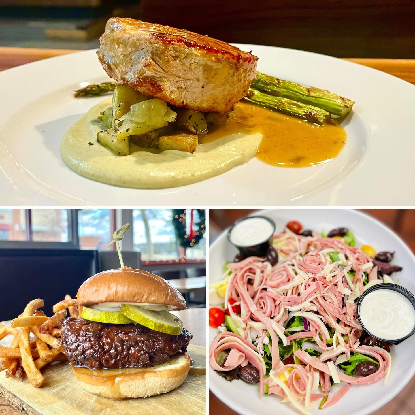 Happy Friday Perry Hall!!! We are kicking off 2026 with some delicious specials!!
🥘 Chicken Tortilla Soup
🥗 Italian Chopped Salad
🔥 Sweet n Spicy Chicken Sando
🍽️ Apple Dijon Pork Loin
🫘 Espresso Creme Brulee
🍰 Marble Cheesecake
#porkloin #choppedsalad #sweetnspicy #dellaroses #chickentortillasoup