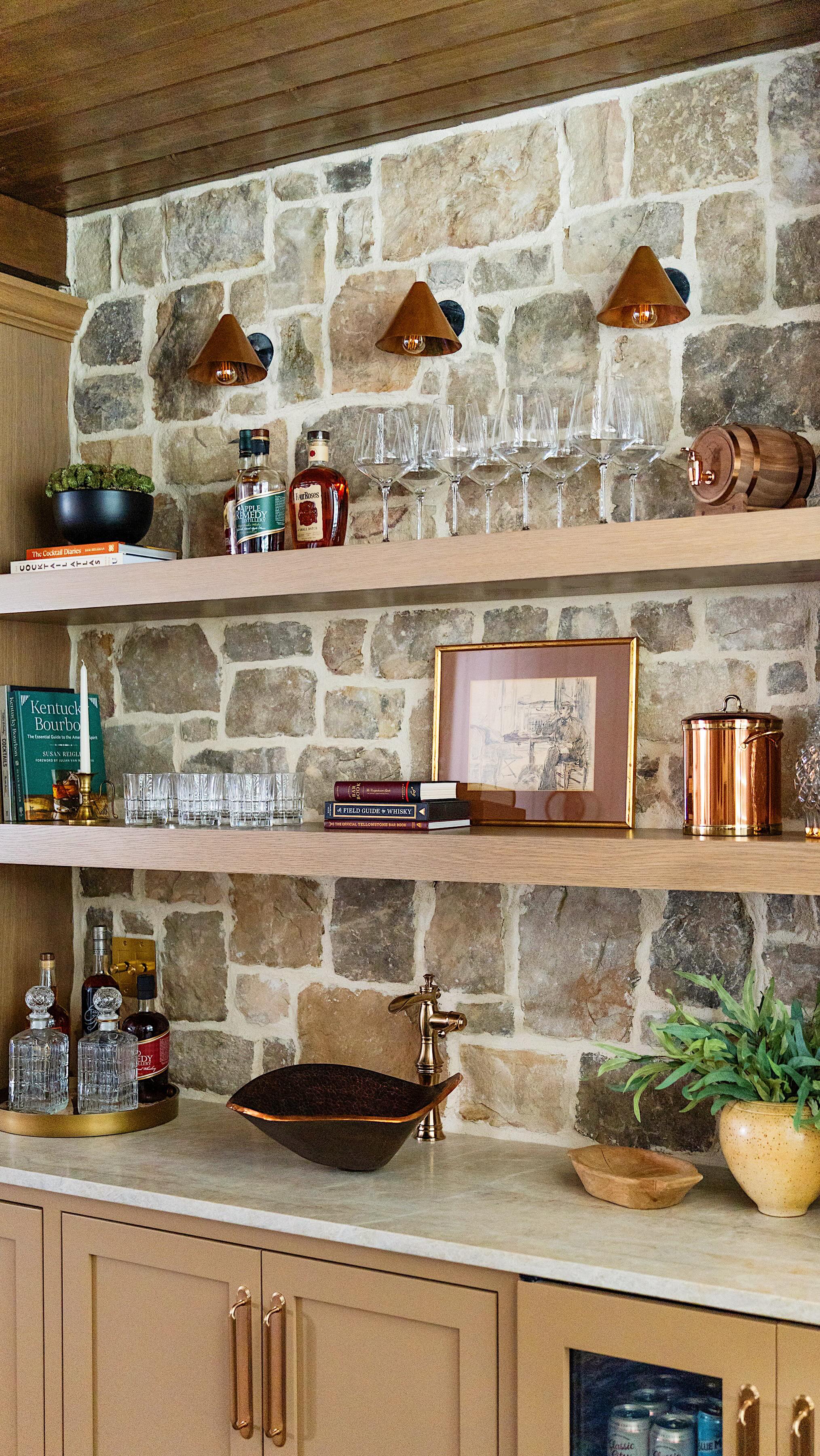 From blank space, to meticulous planning, to hard work & progress, to reality and all the details in between 🤍 gushing over the antique finds for the final styling of this project, can’t get enough of: the cut glass decanters, the original artwork, and the copper & brass ice bucket
Design: @peachyhomeco
Work: @theprimelifegroup
.
.
.
.
.
#wetbar #interiorinspo #designideas #stonewalls #interiorrenovation #spatialplanning #cabinetdesign #interiordetails #designinspiration #interiorlovers #designdetails #designlovers #interiorlovers #detaileddesign #customcabinetry #cabinetrydesign #luxurycabinetry #luxuryinteriordesign #luxuryinteriors #remodel