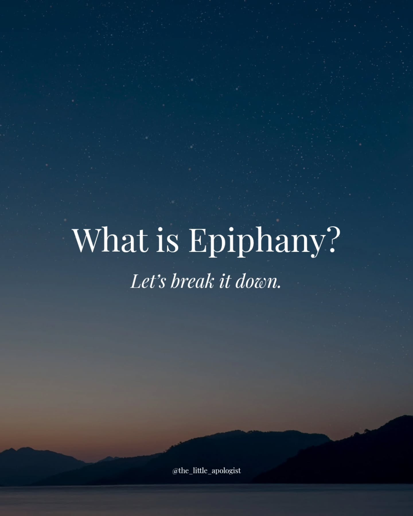 Last year as I was explaining today's liturgical celebration to my fifth and sixth graders in faith formation class, I realized that I don't think I ever really learned much about The Epiphany of Our Lord, apart from the three Magi.
Of course, Epiphany celebrates the three Magi visiting the Holy Family and bringing gifts of gold, frankincense, and myrrh.
But there's more to it than that.
The word Epiphany has Greek roots that mean "manifestation" or "to display."
This visit of the Magi, who followed a star to find Christ, represents the coming of Christ as Savior and King of the whole world, not only the Jewish people.
The Catechism states in paragraph 528:
"The Epiphany is the manifestation of Jesus as Messiah of Israel, Son of God and Saviour of the world. The great feast of Epiphany celebrates the adoration of Jesus by the wise men (magi) from the East, together with his baptism in the Jordan and the wedding feast at Cana in Galilee. In the magi, representatives of the neighbouring pagan religions, the Gospel sees the first-fruits of the nations, who welcome the good news of salvation through the Incarnation. The magi's coming to Jerusalem in order to pay homage to the king of the Jews shows that they seek in Israel, in the messianic light of the star of David, the one who will be king of the nations. Their coming means that pagans can discover Jesus and worship him as Son of God and Saviour of the world only by turning towards the Jews and receiving from them the messianic promise as contained in the Old Testament."
The Epiphany of the Lord is God's revelation of His Son to the entire world, showing that salvation is meant for all, no matter who they are or where they come from, and that all can (and should!) adore Christ and come to know, love, and serve Him.
How do you make Christ present to others and allow every day to be a new "Epiphany" for those you encounter, no matter their background?
#epiphany #catholic #catholicism #christianity #thelittleapologist