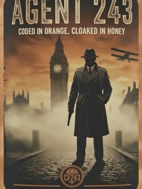 Agent 243 has arrived and is ready to brew this weekend.
Not only is this my first brew of 2026, but it’s also a competition entry for the @societyofindependentbrewers SMaSH brew competition.
I can’t share the other ingredients (malt and yeast) or the brewing process just yet….its a secret…but it’s going to be brewed and hopped in a slightly different way to usual.
Fingers crossed for a good outcome.