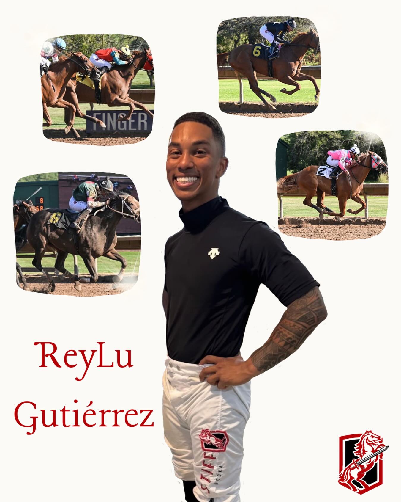 Meet ReyLu Gutiérrez — speed, precision, and pure grit.
Proud to have an elite jockey riding with the STIFF family. 🐎🔥
Speed. Strength. STIFF.
#horseracing #STIFF #RideSTIFF
