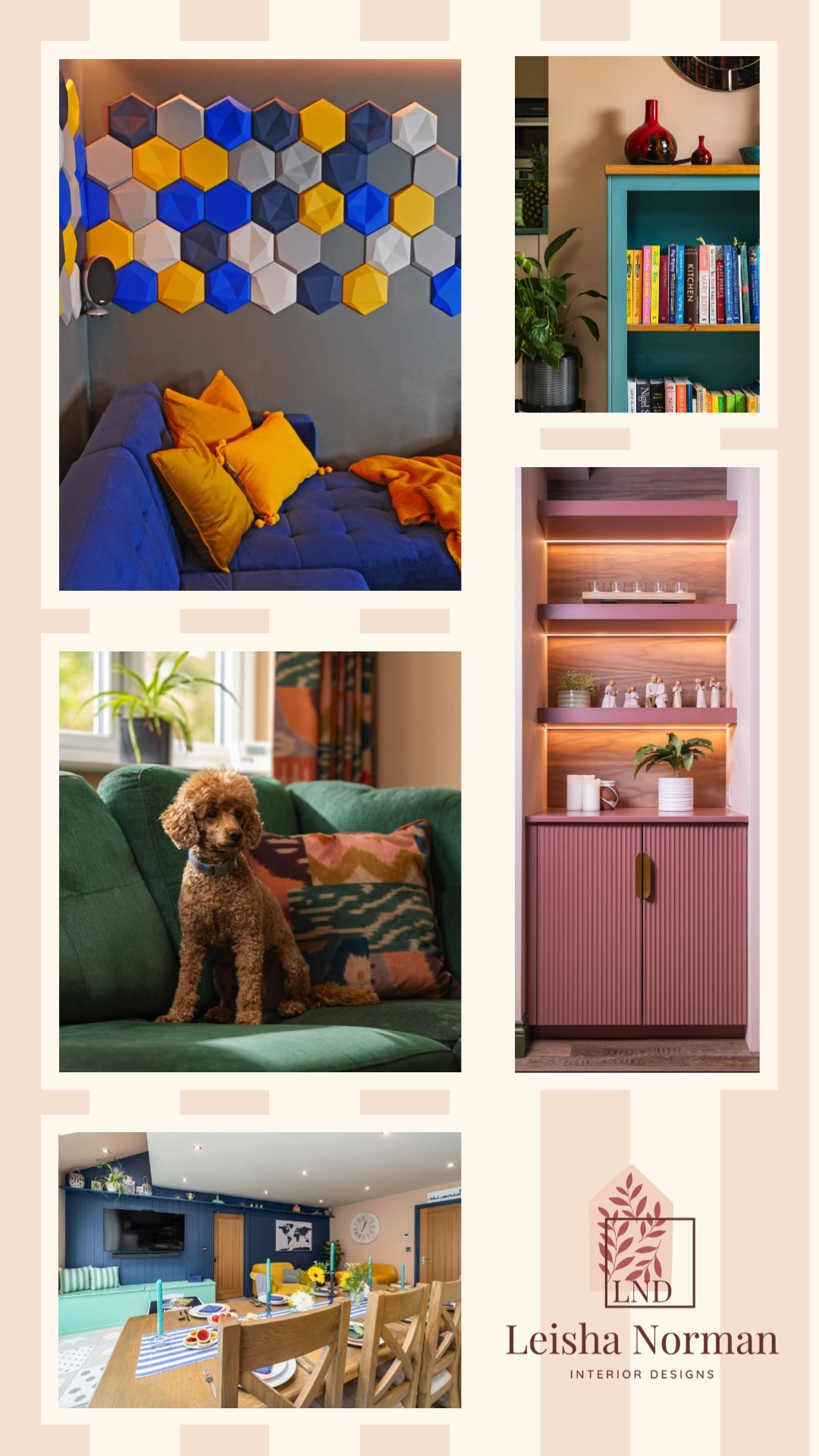 It's a new year, and it’s time for a new colour palette! My biggest design resolution for 2026 is for all of us to simply: Be Brave, Not Beige. 🌈
Your home should be a vibrant reflection of your personality, not just another muted backdrop. Let’s ditch the dull and embrace the dazzling! Injecting colour can transform a space from ordinary to extraordinary, making it feel more joyful, energetic, or wonderfully serene.
If you’ve been dreaming of bolder hues, unique combinations, or a completely custom colour story, this is your sign. Let’s make your home truly unforgettable this year.
#bebravenotbeige #designresolution #colourfulinteriors #bolddesign #newyearnewhome #vibranthome #personalityindesign #interiordesignuk #colourpalette