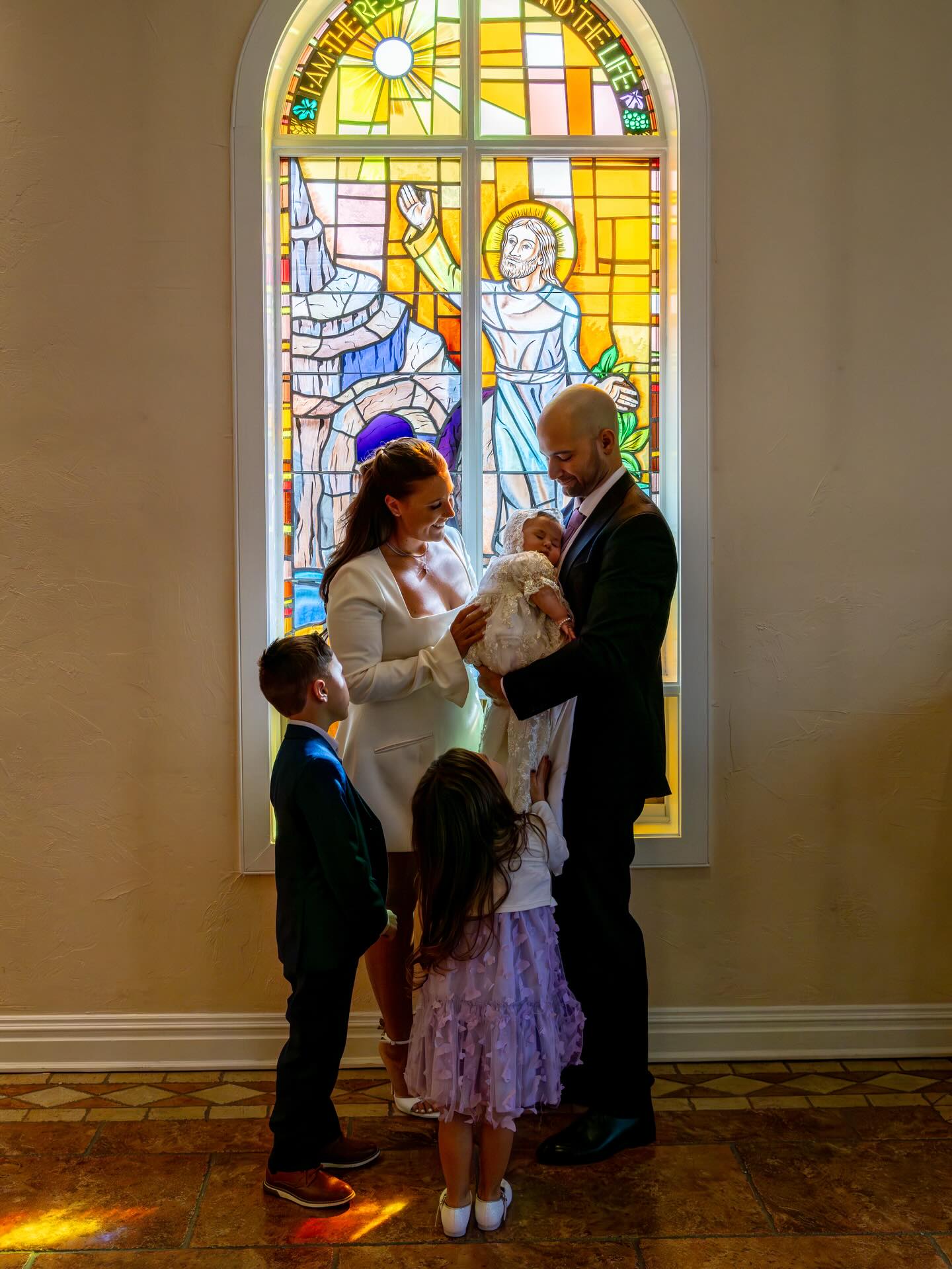 I love that we have gotten to take phots in front of these windows for all three of your little ones on their special days @taytaymarieee01 💕 Thank you for letting me capture these beautiful moments for your family year after year 🙏🏼 The last three photos are each of the kids with mom and dad — Sienna, Gianna and Dante, but the first one is now one of my favorites 😍
Have a little one getting baptized this year? Take the stress out of capturing the moments and all of the family photos and let us do it! Call or email the studio to learn more about our baptism/christening packages. Dates are going fast for these!
•631-678-3771
•andreakayimages@gmail.com
•https://www.akayimages.com