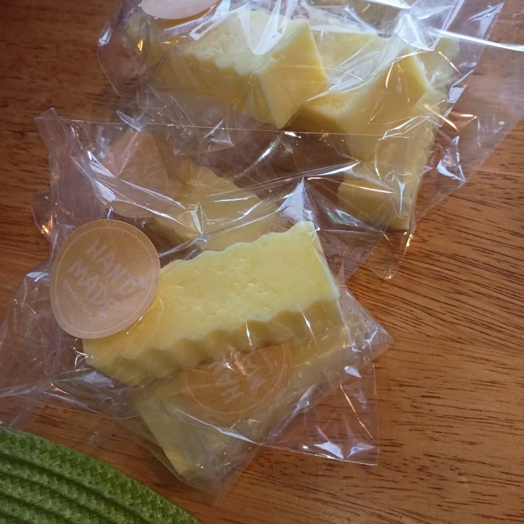 My 2026 Goat milk Pinecolada Soap bars made with Pineapple & Coconut excellent 👌 scent of Tropical!! #handmadesoap