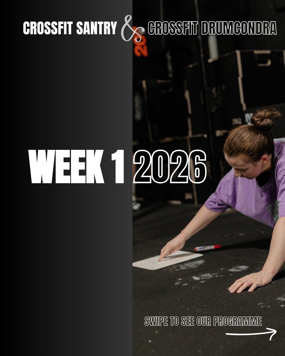 🗓️ WEEK ONE - 2026 🗓️
Your first opportunity at a full week of training this year, and here is what you’ll be doing 💪
Like the look of our programming? 👀
Strength days. Team workouts. Fitness racing.
Real training for real people — coached properly, scaled intelligently, and built to make you better week after week.
This is what training with the Tribe looks like.
No guesswork. No fluff. Just quality programming and a class atmosphere that keeps you coming back.
💥 Free trial available
Come experience it for yourself.
📍 CrossFit Santry
Unit 9C, Santry Hall Industrial Estate, D09 X63C
📍 CrossFit Drumcondra
3A St George’s Avenue, Drumcondra, D03 RH36
Click the link in our bio to book your free trial and come train with us. 👊
#TrainWithTheTribe #TheCoachingGym #CrossFit