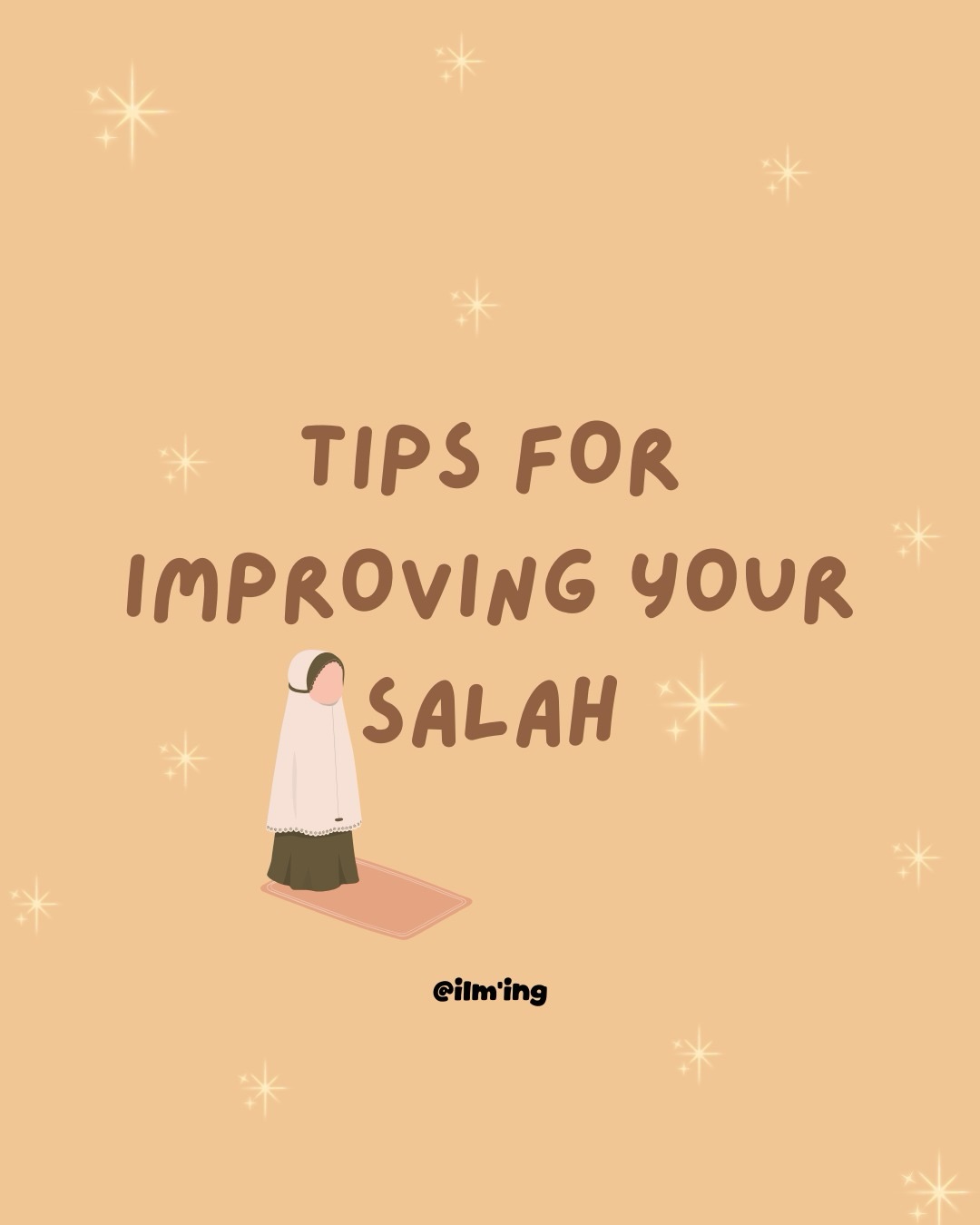 Tiny tips to make your salah feel calmer, softer, and more intentional ✨
