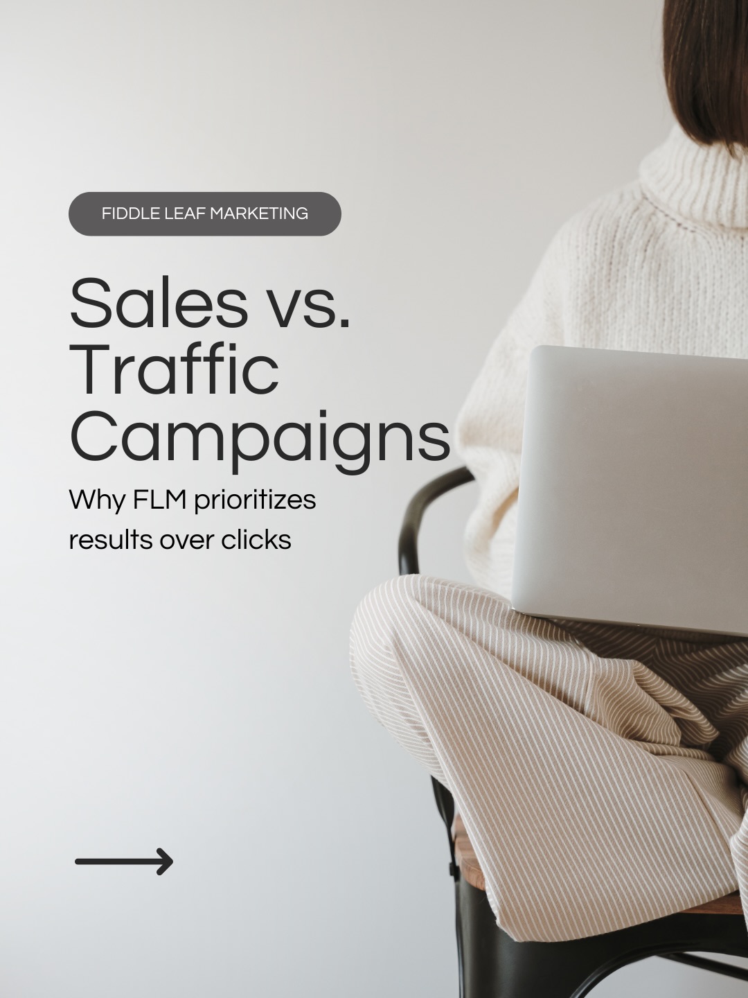 Clicks are easy, but results matter more. Traffic can’t always deliver. Swipe to see how Sales campaigns drive real growth.📈