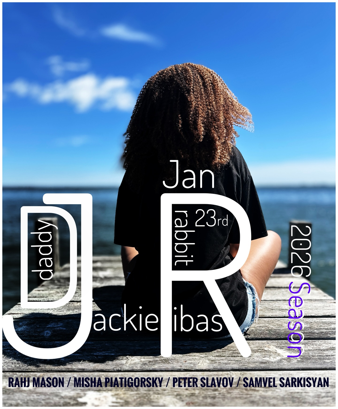 The 2026 Daddy Rabbit season kicks off with the wonderful Jackie Ribas. How the sun radiates off her Brazilian soul ☀️